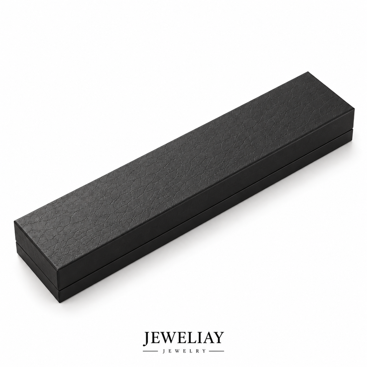 Siyah Dokulu Uzun Takı Kutusu – Jeweliay Jewelry – 2