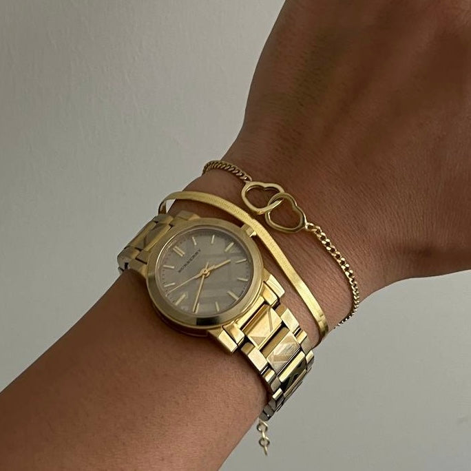 Sonsuz Aşk İç İçe Kalp Bileklik | 925 Ayar Gümüş – Jeweliay Jewelry – 4