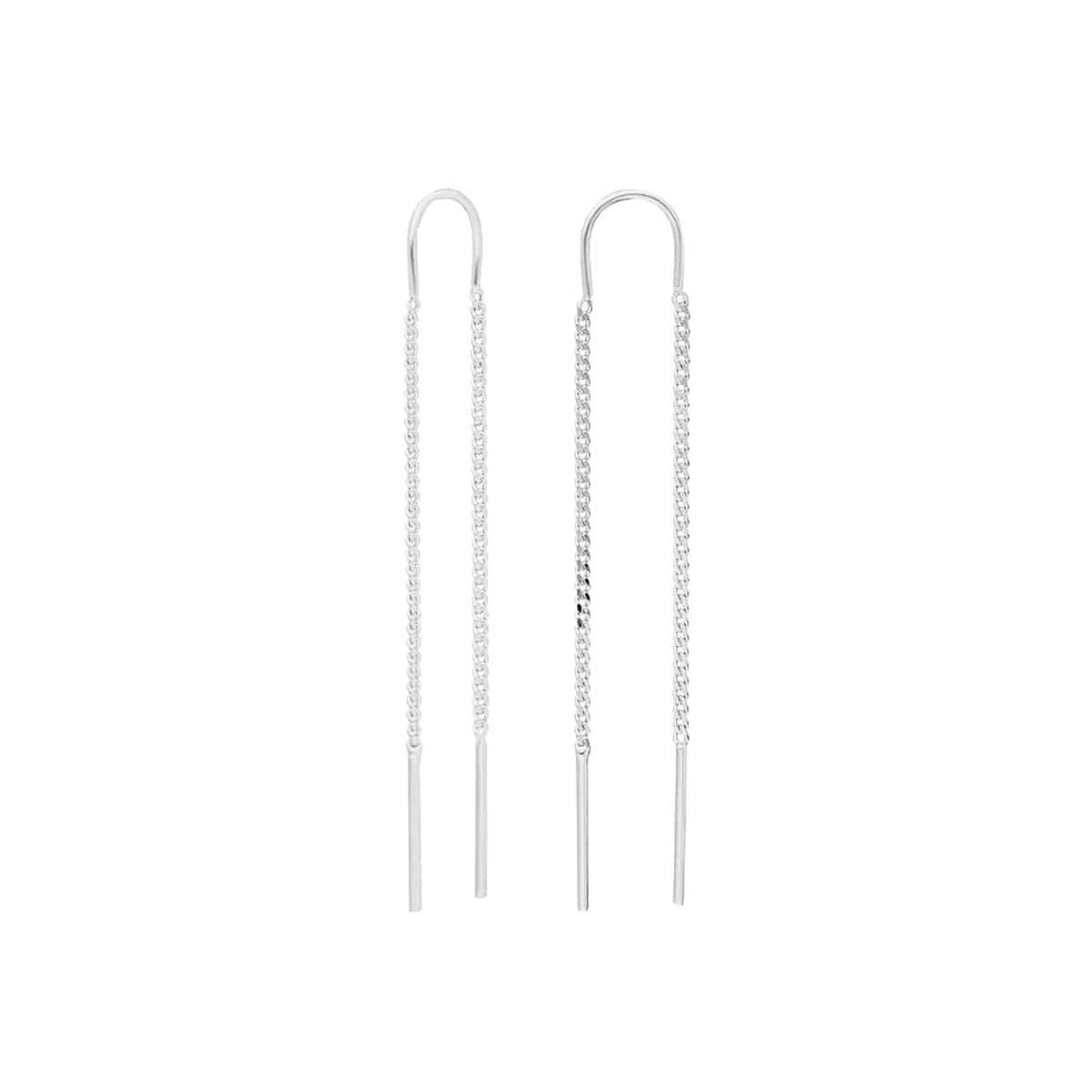 Spagetti Sallantılı Küpe | 925 Ayar Gümüş – Jeweliay Jewelry – 2 – Silver beyaz fon #RENK_silver