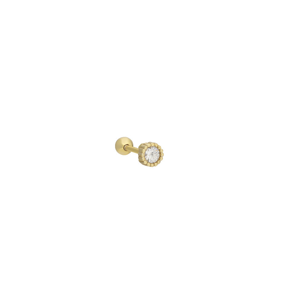 Tek Taş Piercing | 925 Ayar Gümüş – Jeweliay Jewelry – 1 – Gold beyaz fon #RENK_gold