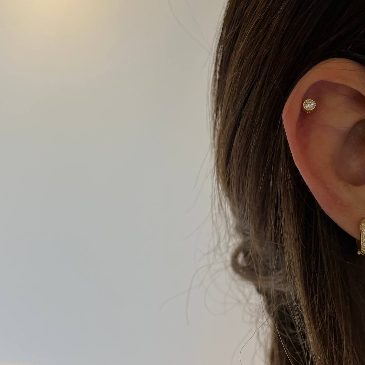 Tek Taş Piercing | 925 Ayar Gümüş – Jeweliay Jewelry – 4