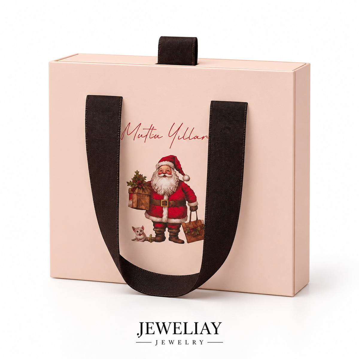 Yılbaşı Temalı Çantalı Çekmeceli Takı Kutusu – Jeweliay Jewelry – 2