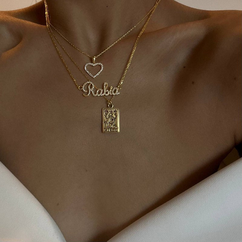 Zirkon Taşlı Kalp Kolye | 925 Ayar Gümüş – Jeweliay Jewelry – 5