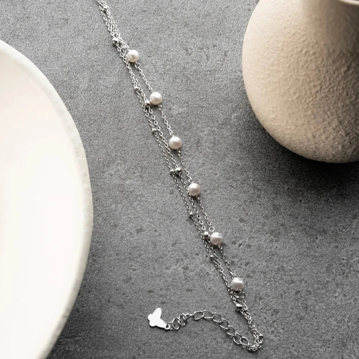 TOPLU İNCİ BİLEKLİK | 925 GÜMÜŞ