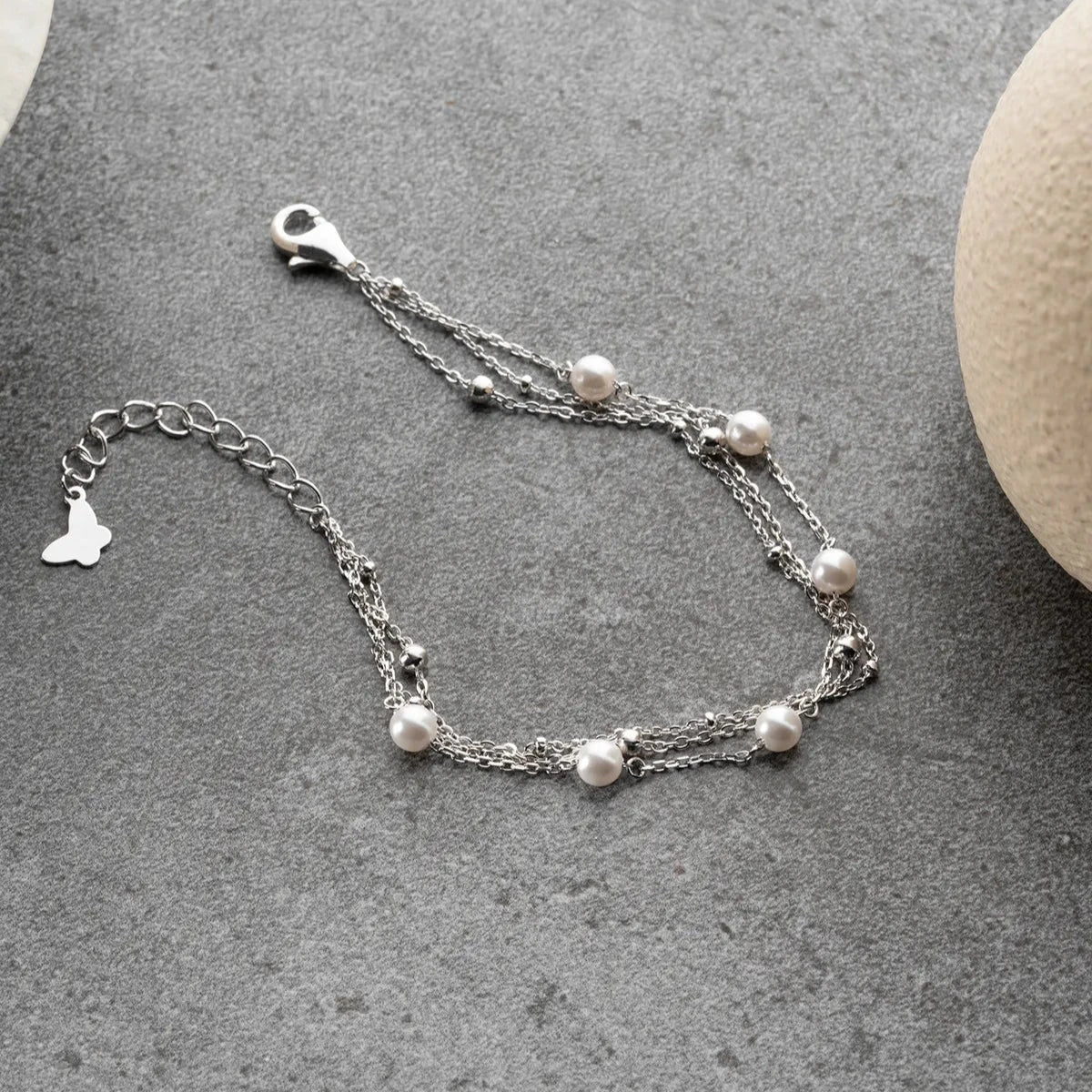 TOPLU İNCİ BİLEKLİK | 925 GÜMÜŞ