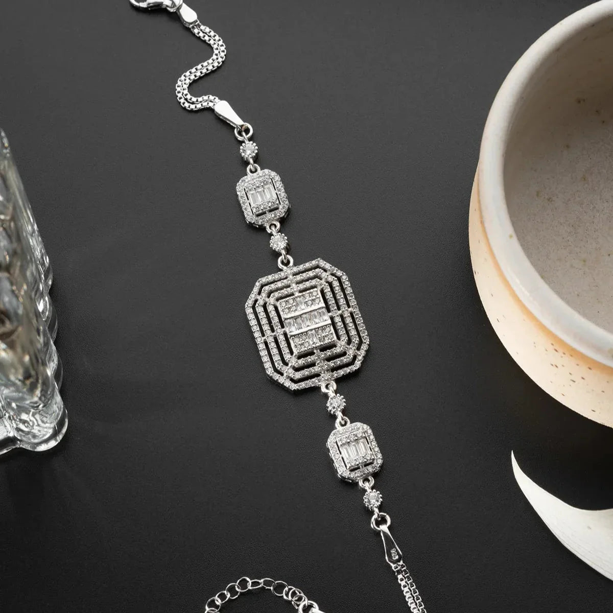 HACİMLİ BAGET BİLEKLİK | 925 GÜMÜŞ