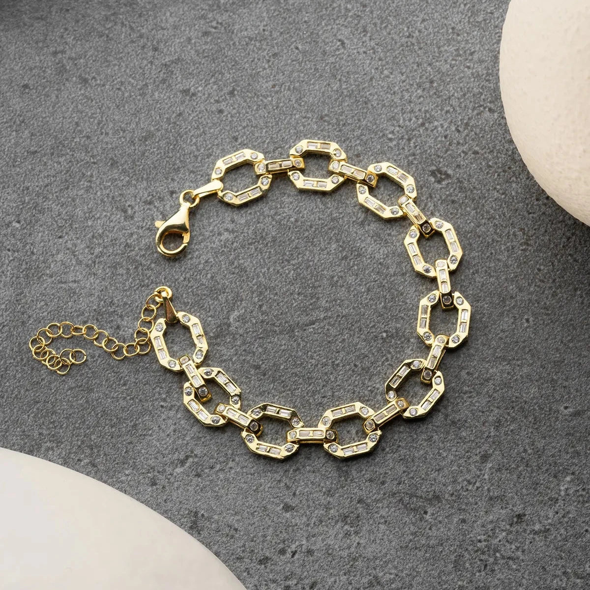 FINESSE TAŞLI BİLEKLİK | 925 GÜMÜŞ