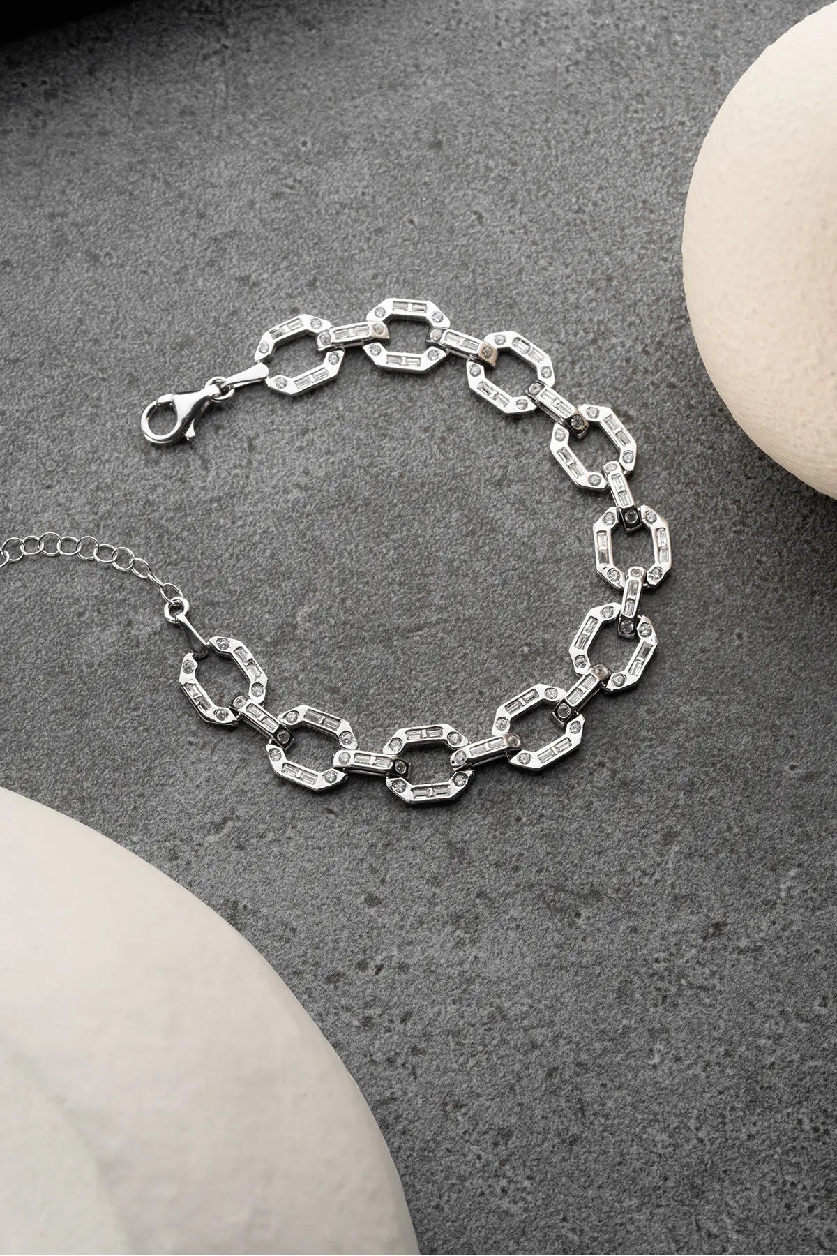 FINESSE TAŞLI BİLEKLİK | 925 GÜMÜŞ