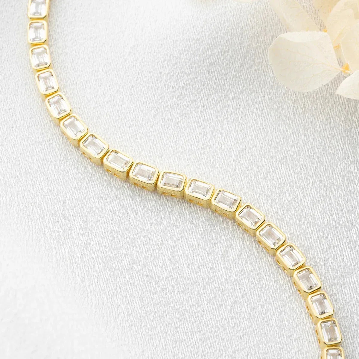 TAMTUR SIRA TAŞLI BİLEKLİK | 925 GÜMÜŞ