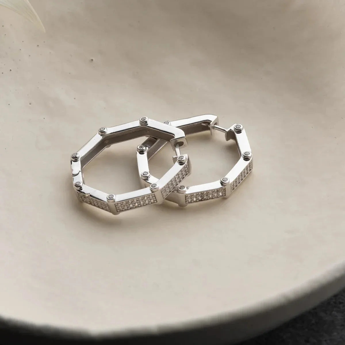 TREND OVAL KÜPE | 925 GÜMÜŞ