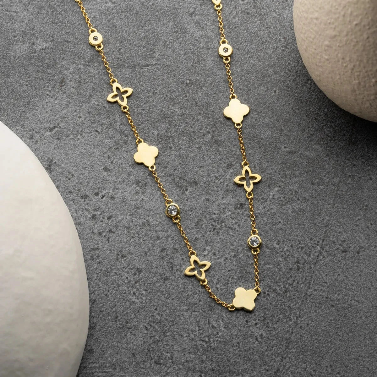 YONCA ŞANS KOLYE | 925 GÜMÜŞ