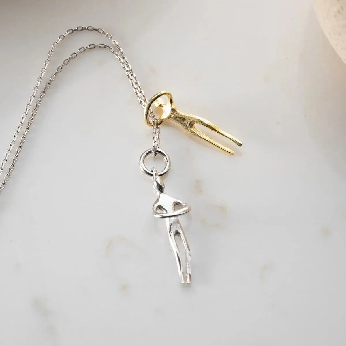 SARILAN AŞK KOLYE | 925 GÜMÜŞ