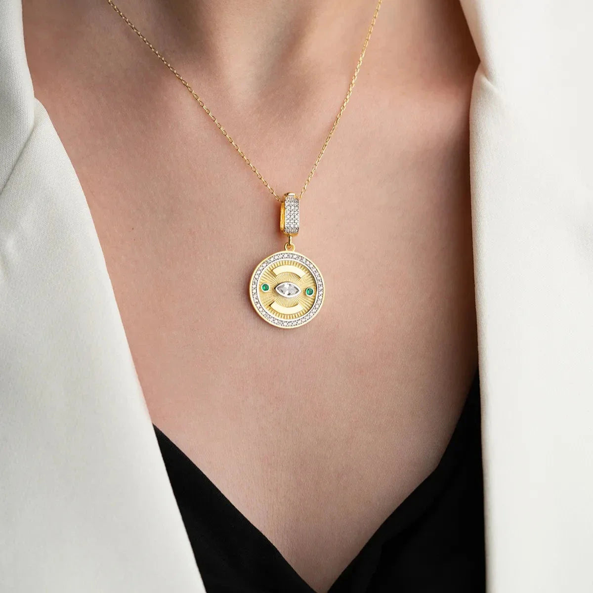 RUBY MOON KOLYE | 925 GÜMÜŞ