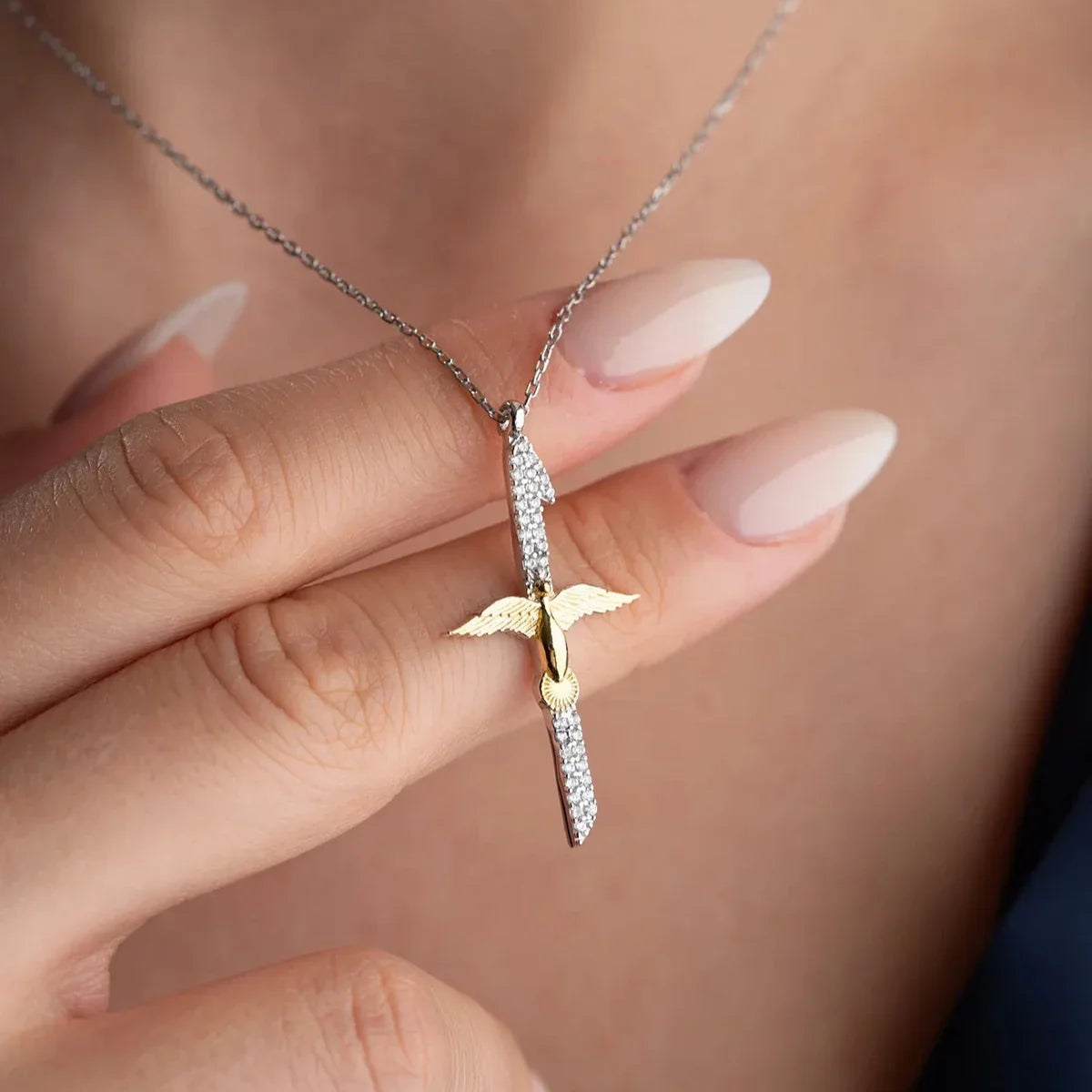 ELİF ANKA MODEL 2 KOLYE | 925 GÜMÜŞ