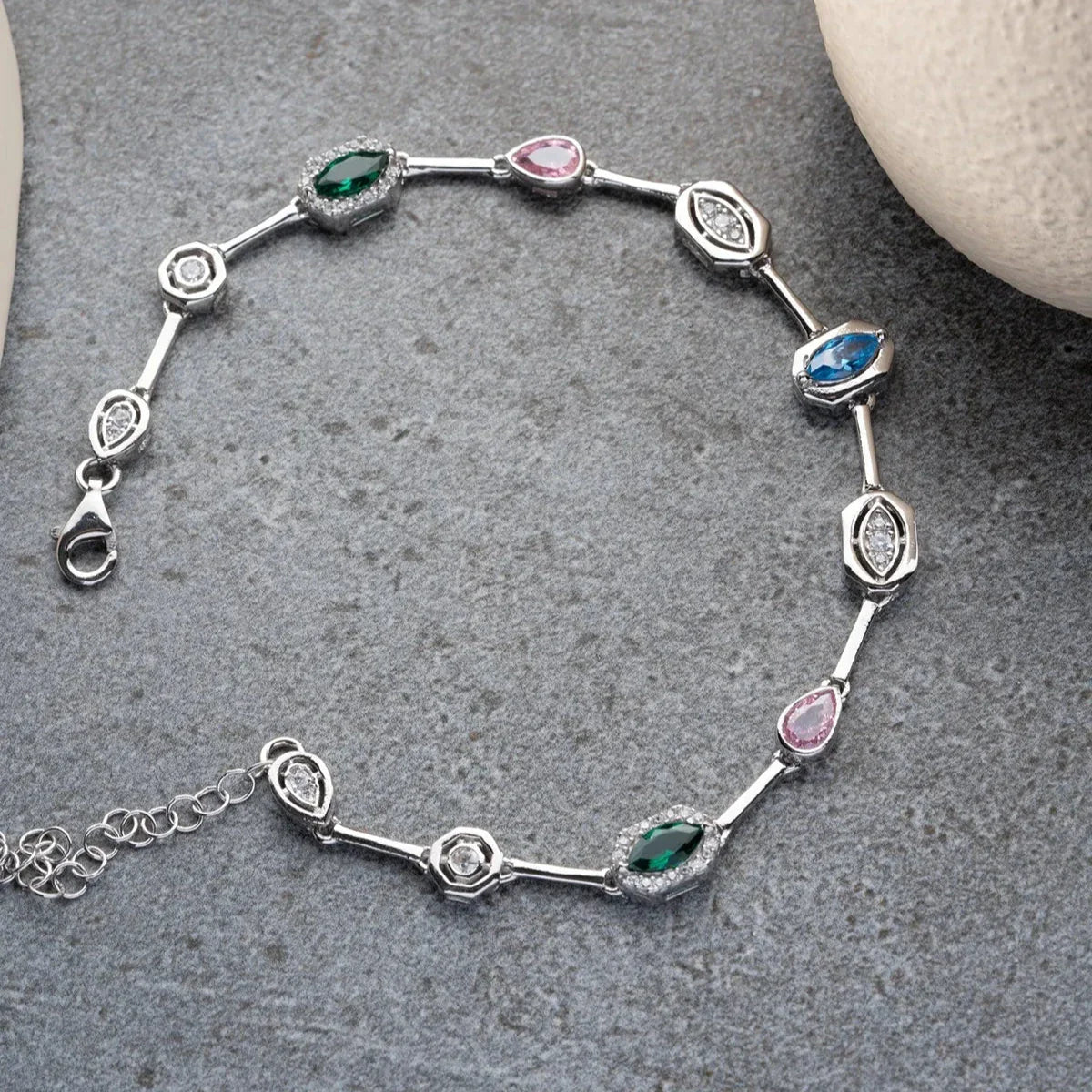 ÇAĞLA MODEL BİLEKLİK | 925 GÜMÜŞ