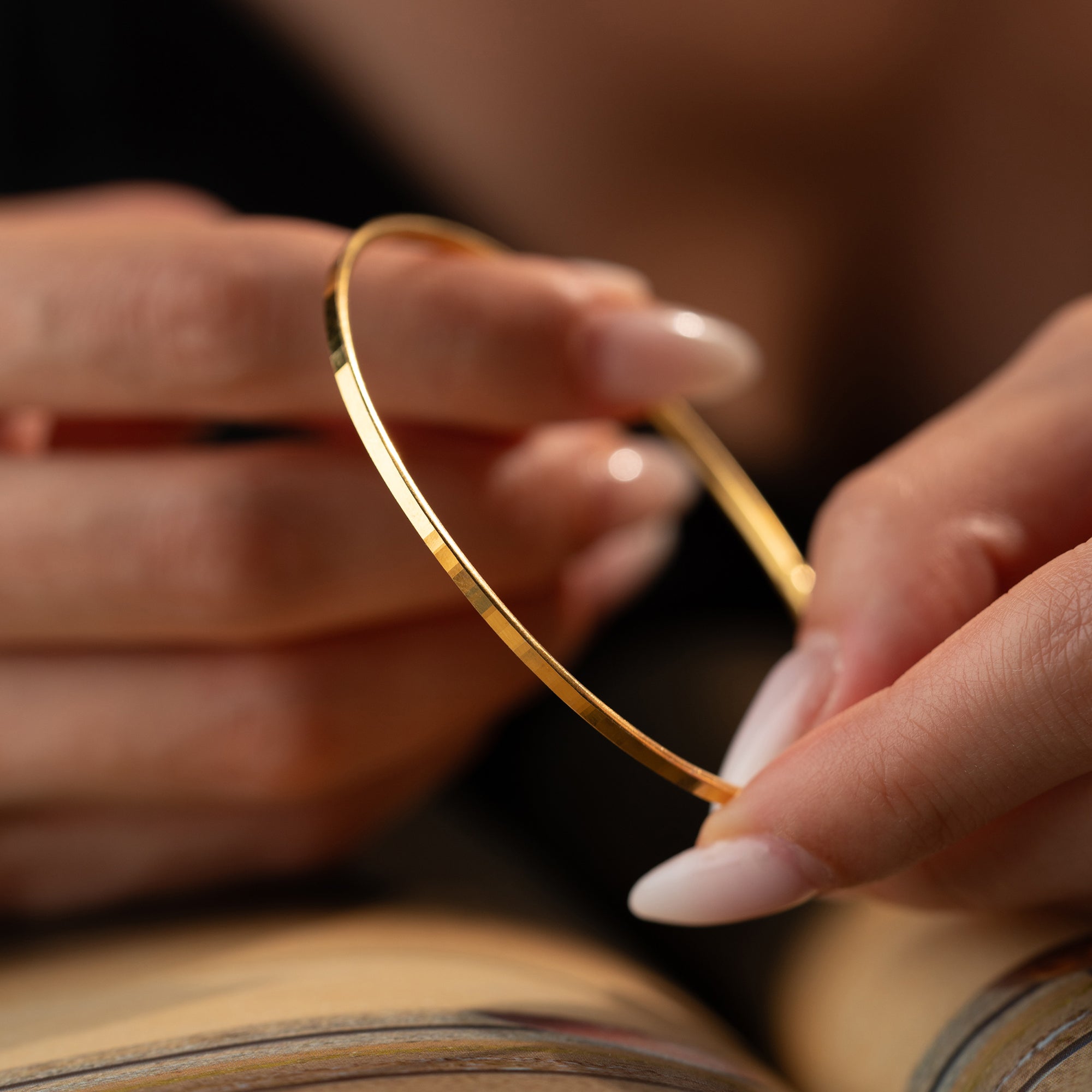 KİBRİT ÇÖPÜ BİLEZİK | 925 GÜMÜŞ