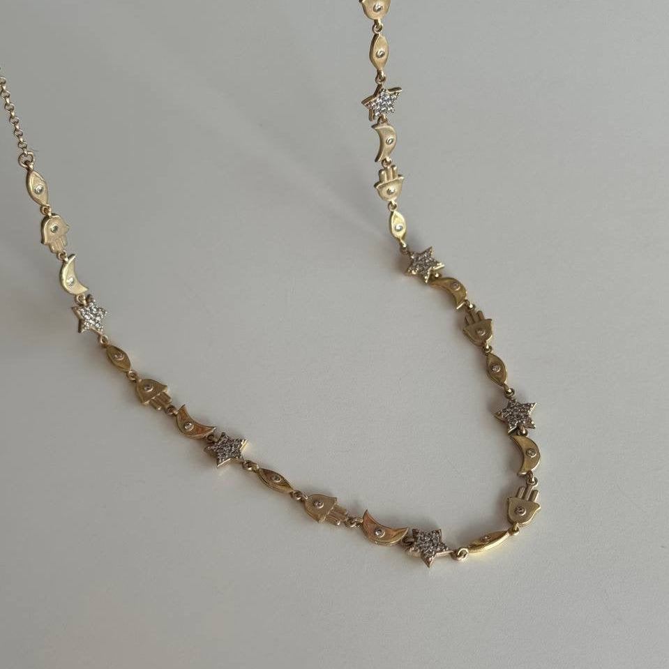 NYX KOLYE | 925 GÜMÜŞ