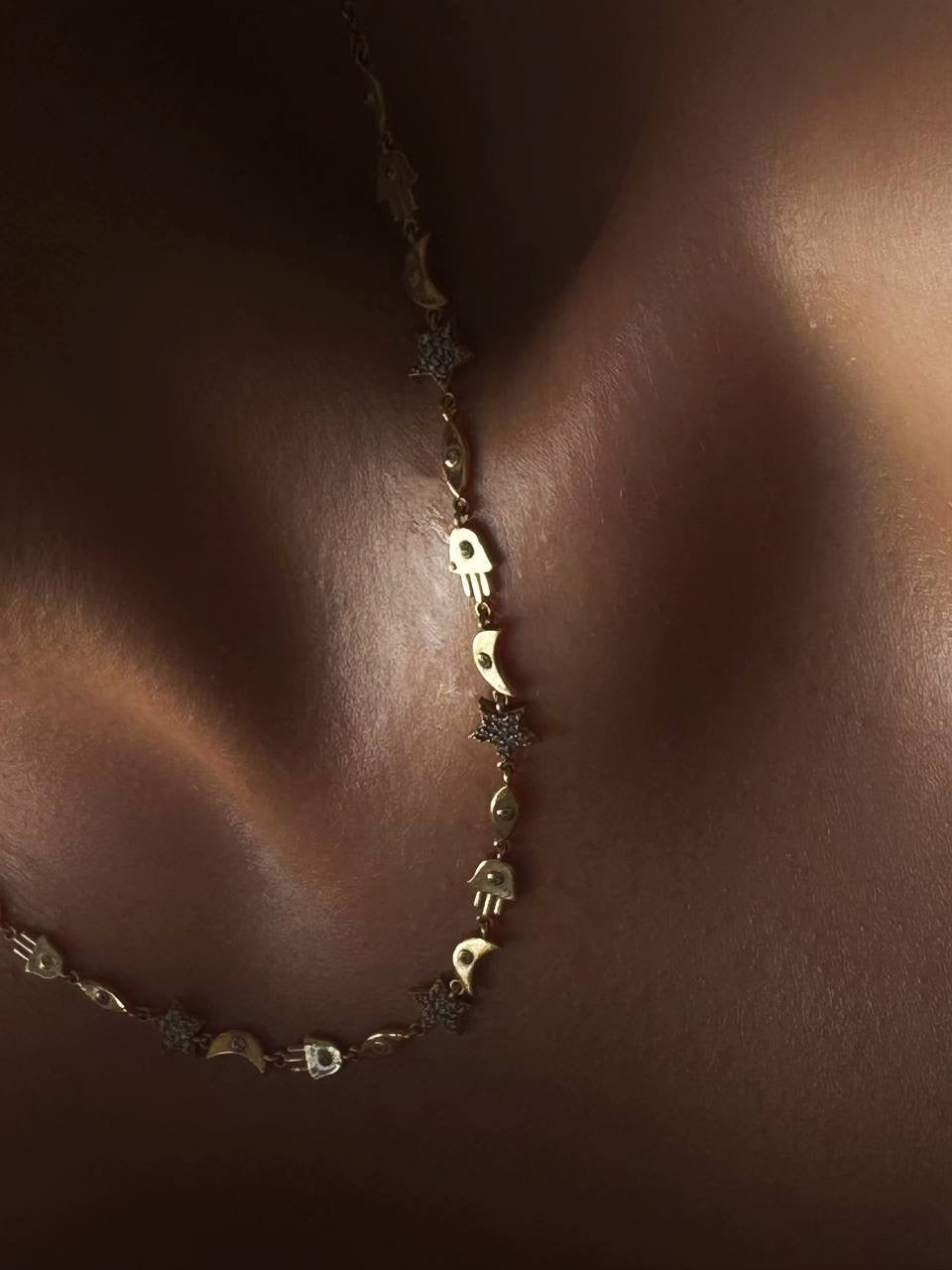 NYX KOLYE | 925 GÜMÜŞ