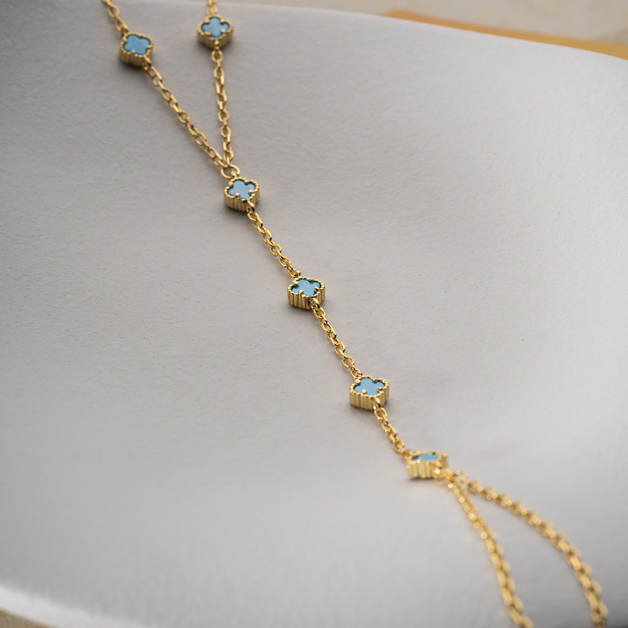 TURKUAZ MİNİ YONCA ŞAHMERAN | 925 GÜMÜŞ