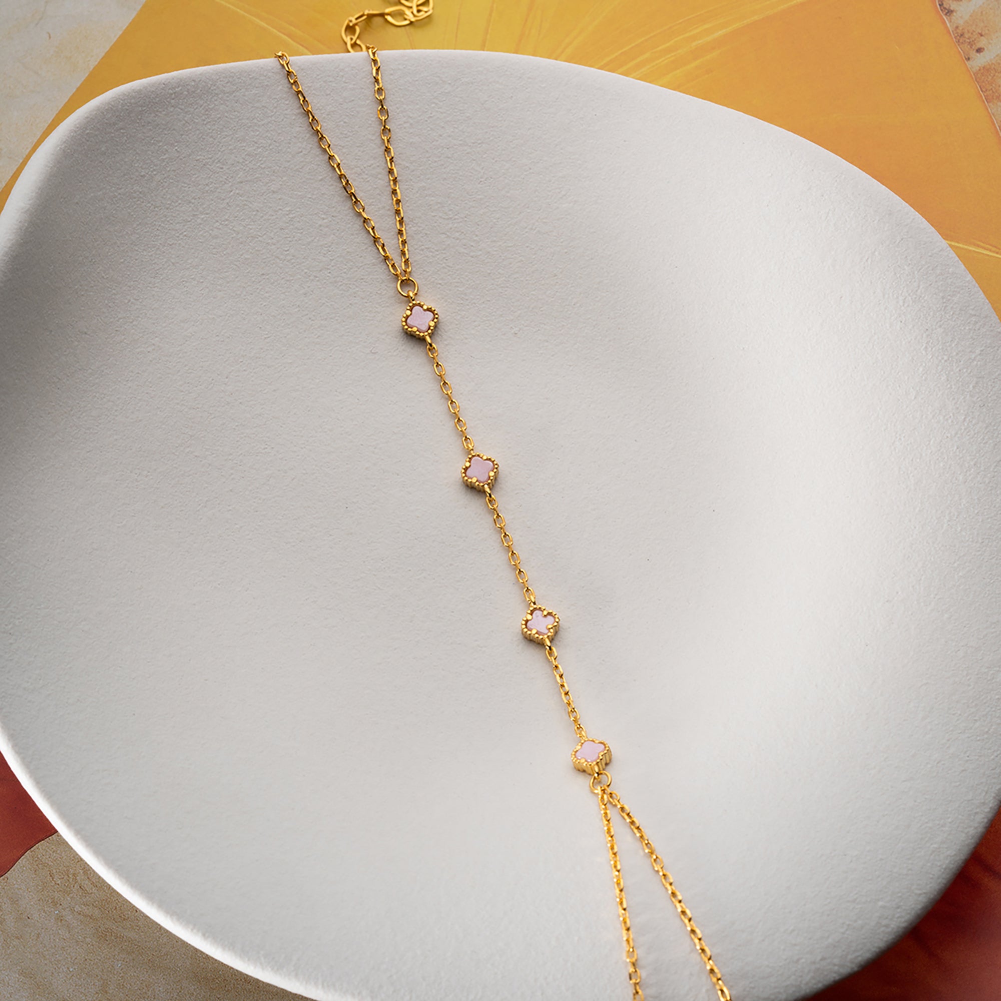 BEYAZ MİNİ YONCA ŞAHMERAN | 925 GÜMÜŞ