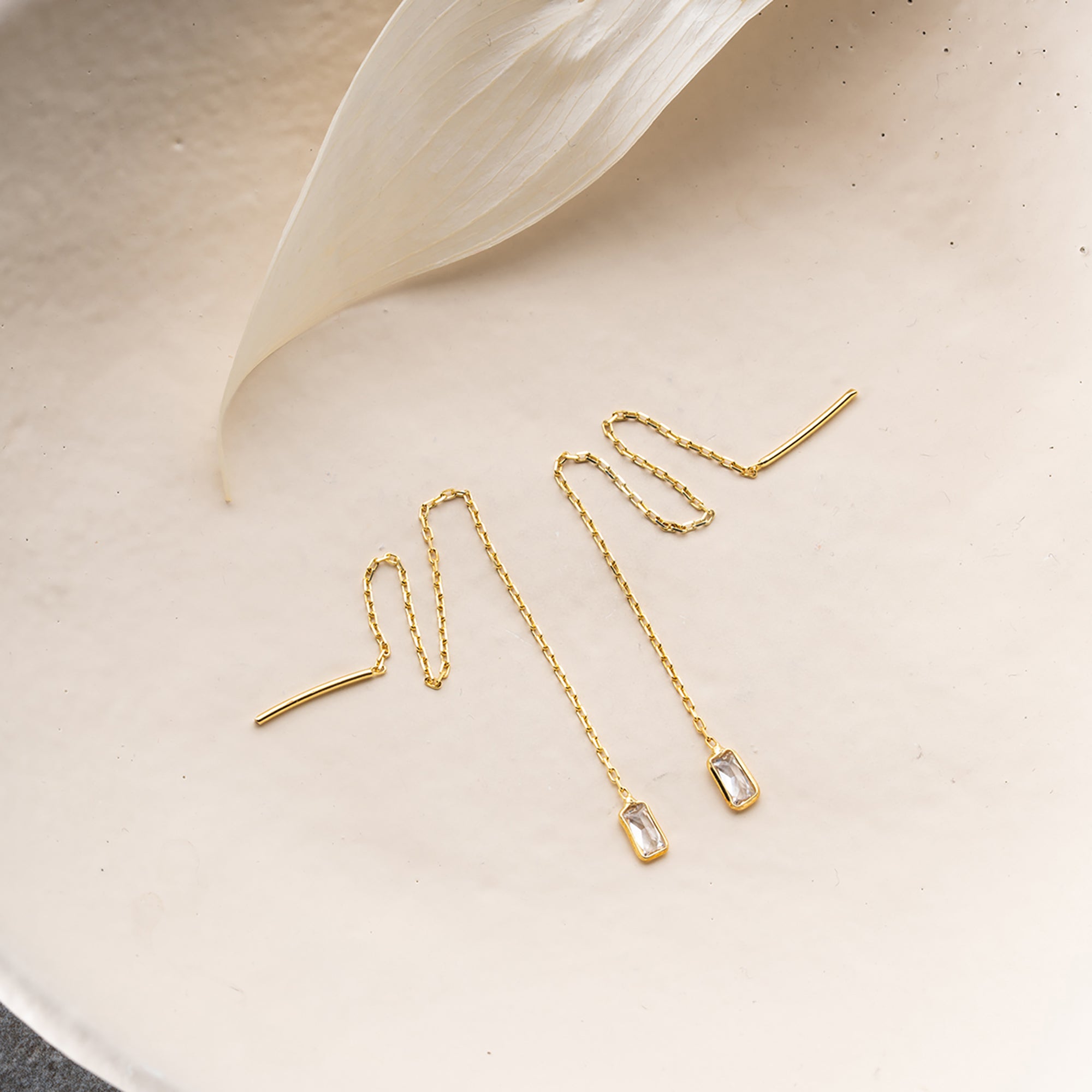 SALLANTILI BAGET KÜPE | 925 GÜMÜŞ