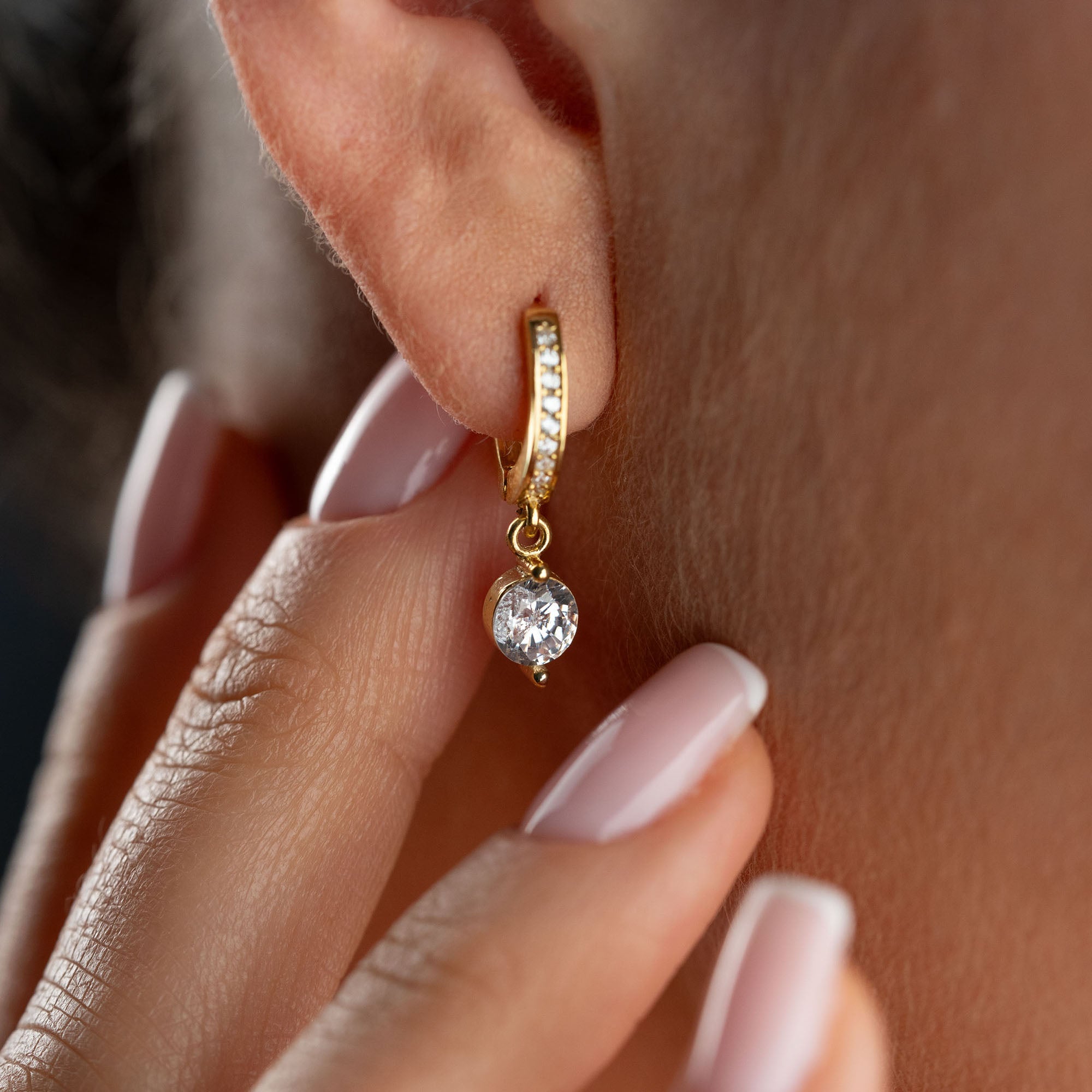 TAŞLI KÜPE | 925 GÜMÜŞ