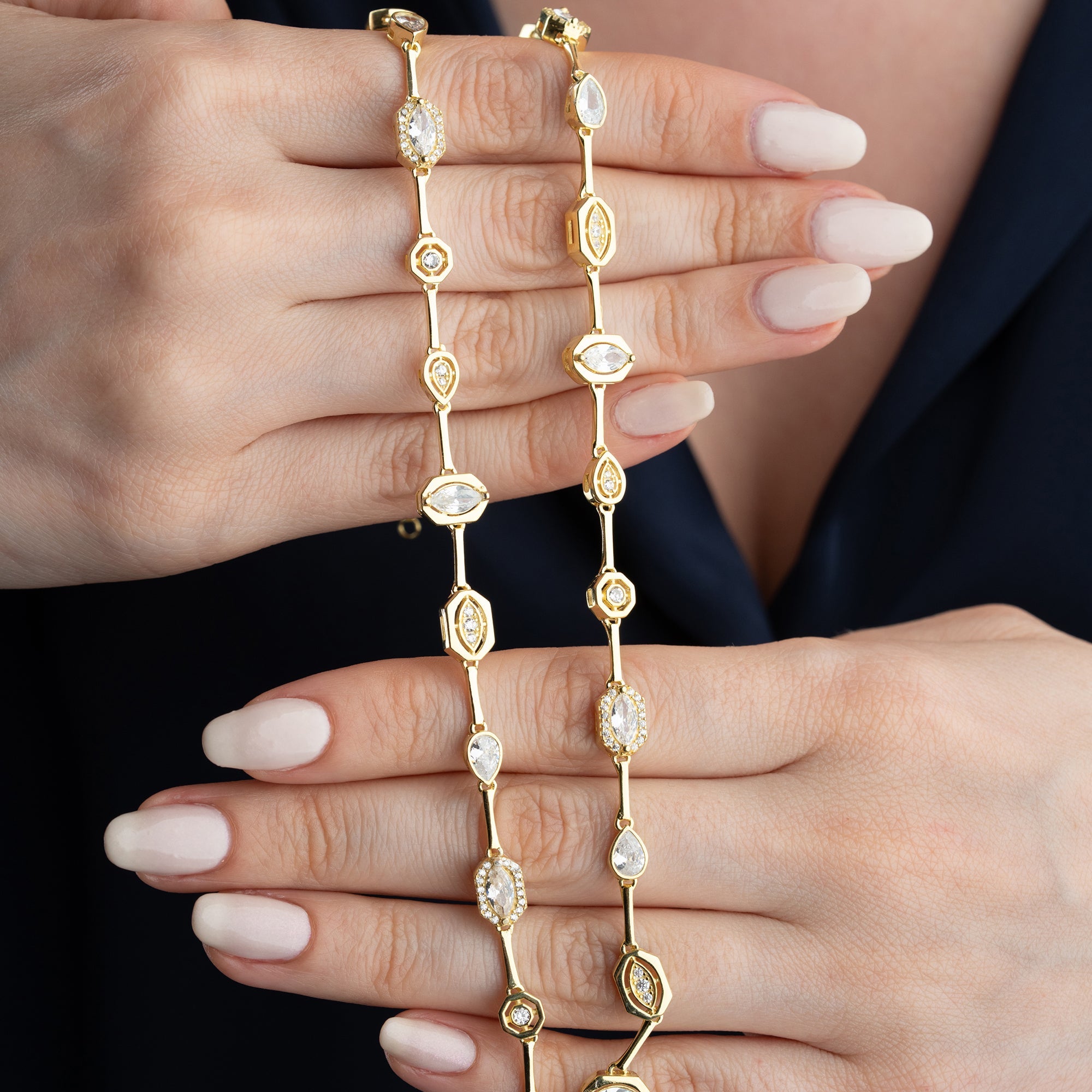 IŞIK YOLU KOLYE | 925 GÜMÜŞ