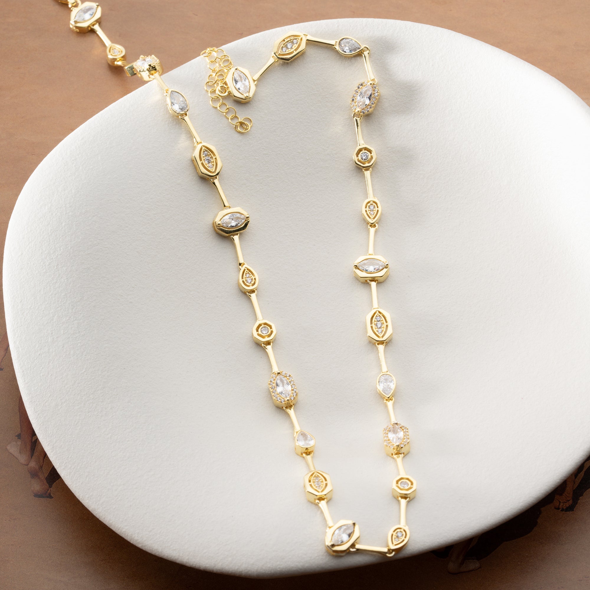 IŞIK YOLU KOLYE | 925 GÜMÜŞ