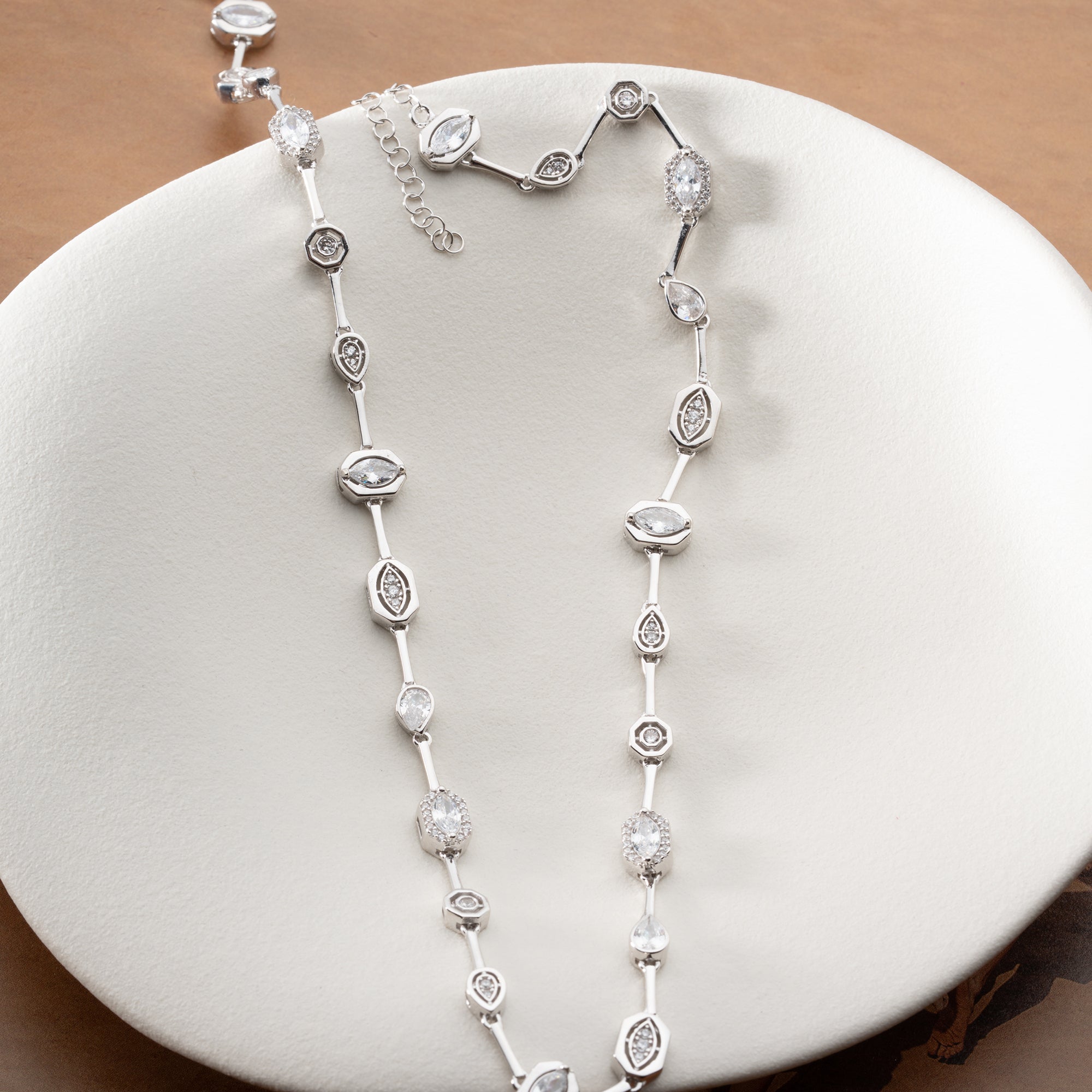 IŞIK YOLU KOLYE | 925 GÜMÜŞ