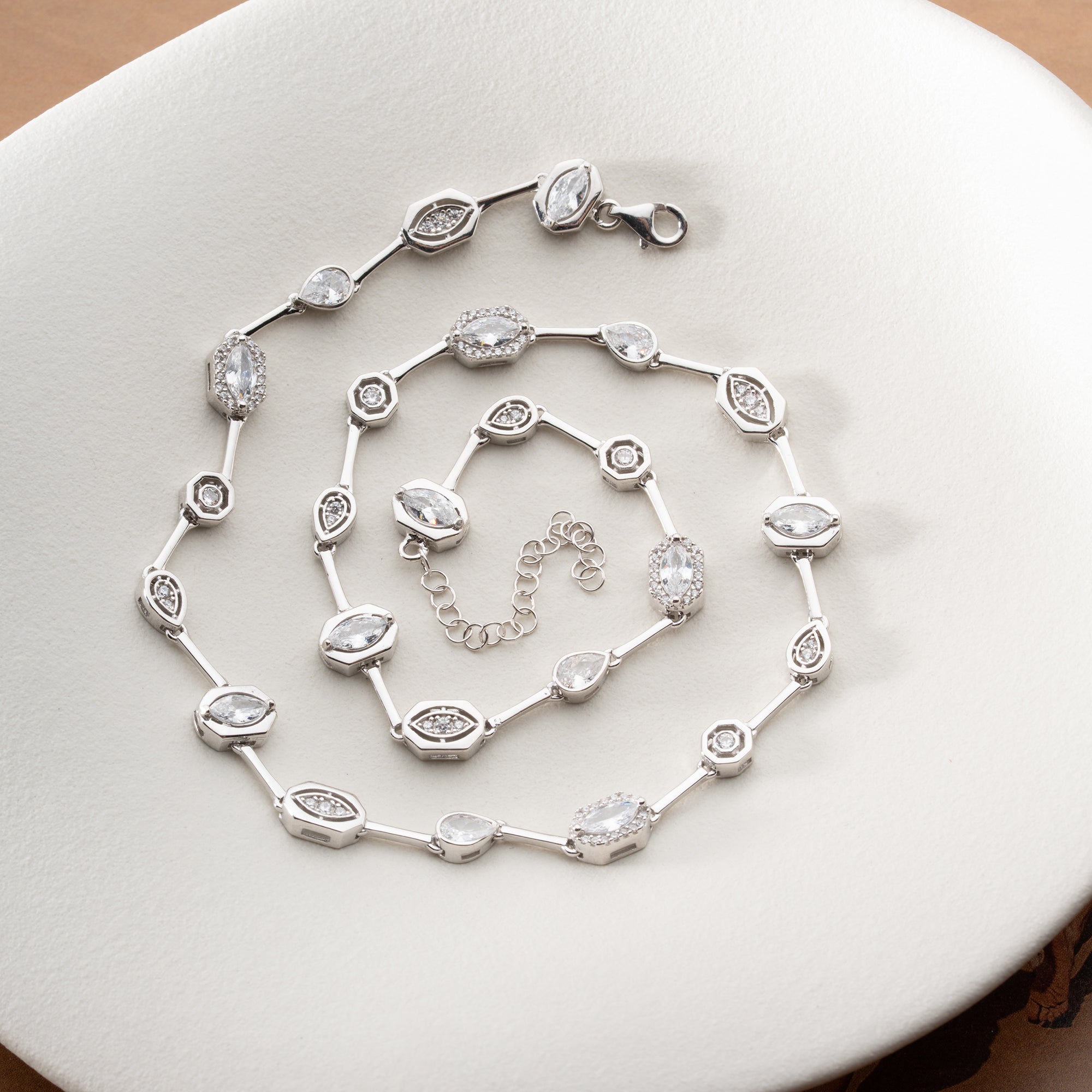 IŞIK YOLU KOLYE | 925 GÜMÜŞ