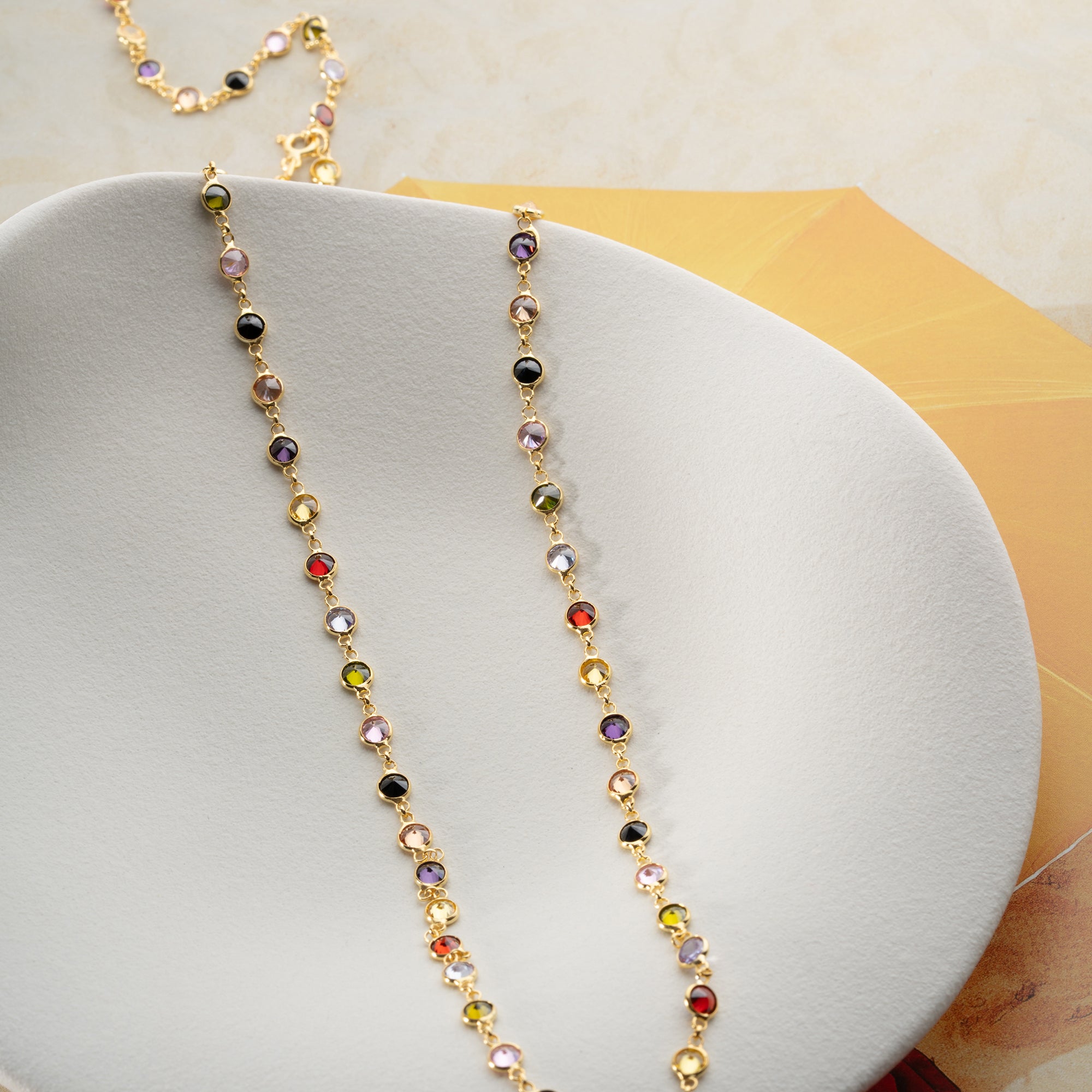 COLORFULL KOLYE | 925 GÜMÜŞ