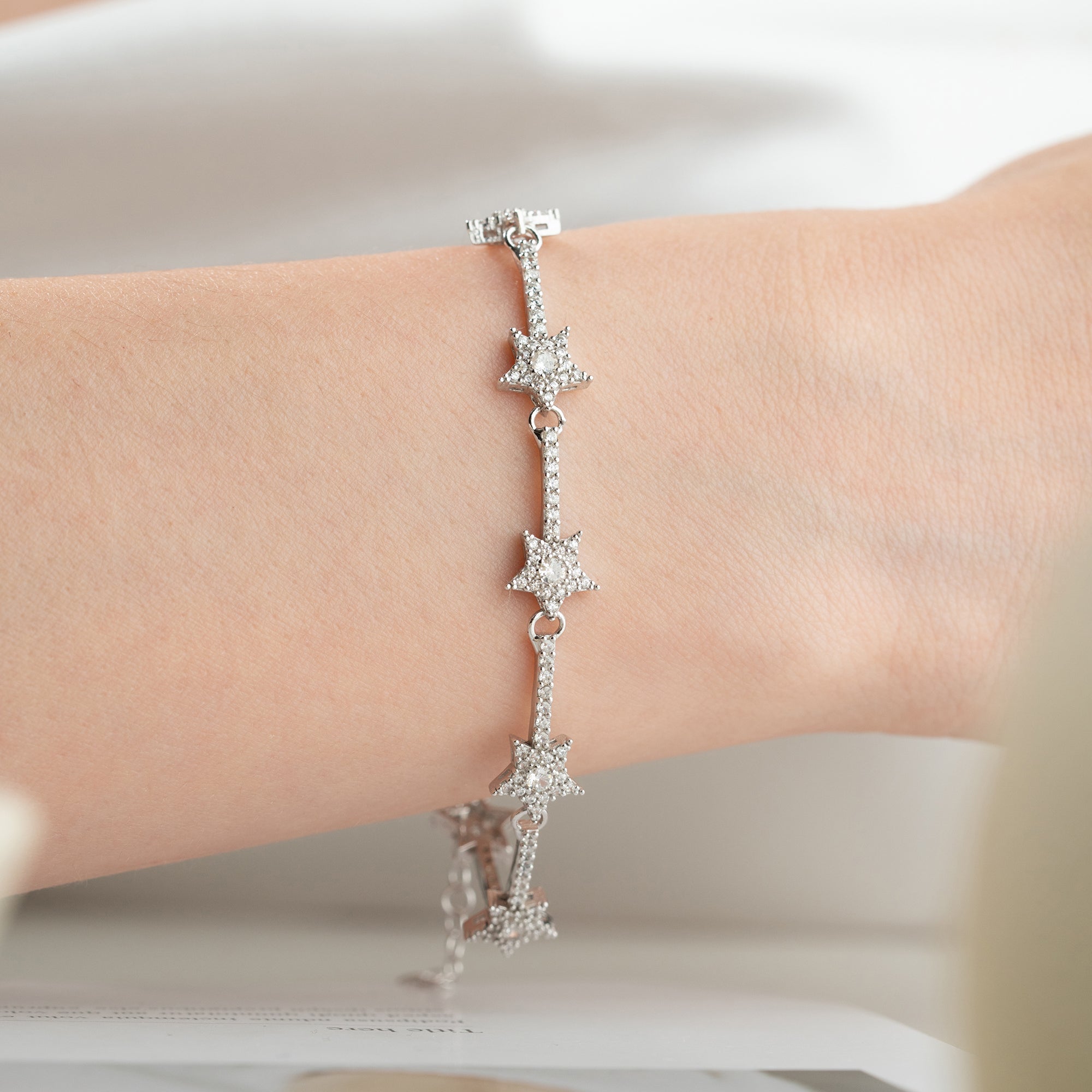 YILDIZ SUYOLU BİLEKLİK | 925 GÜMÜŞ