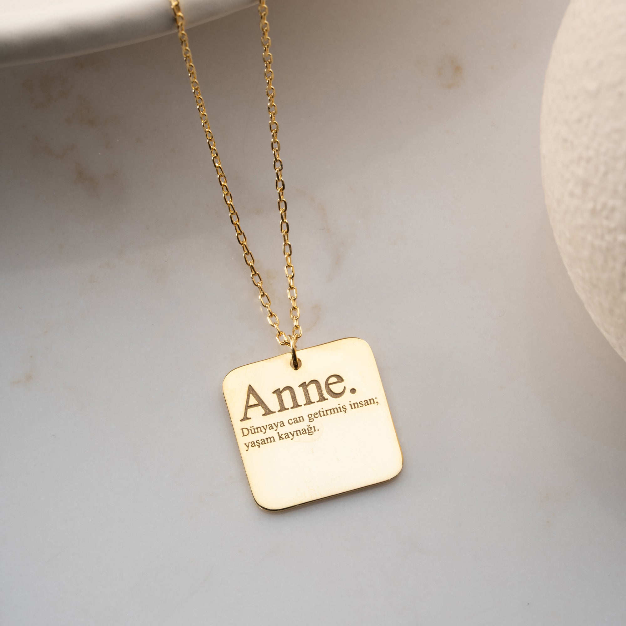 KARE ANNE KOLYESİ | 925 GÜMÜŞ