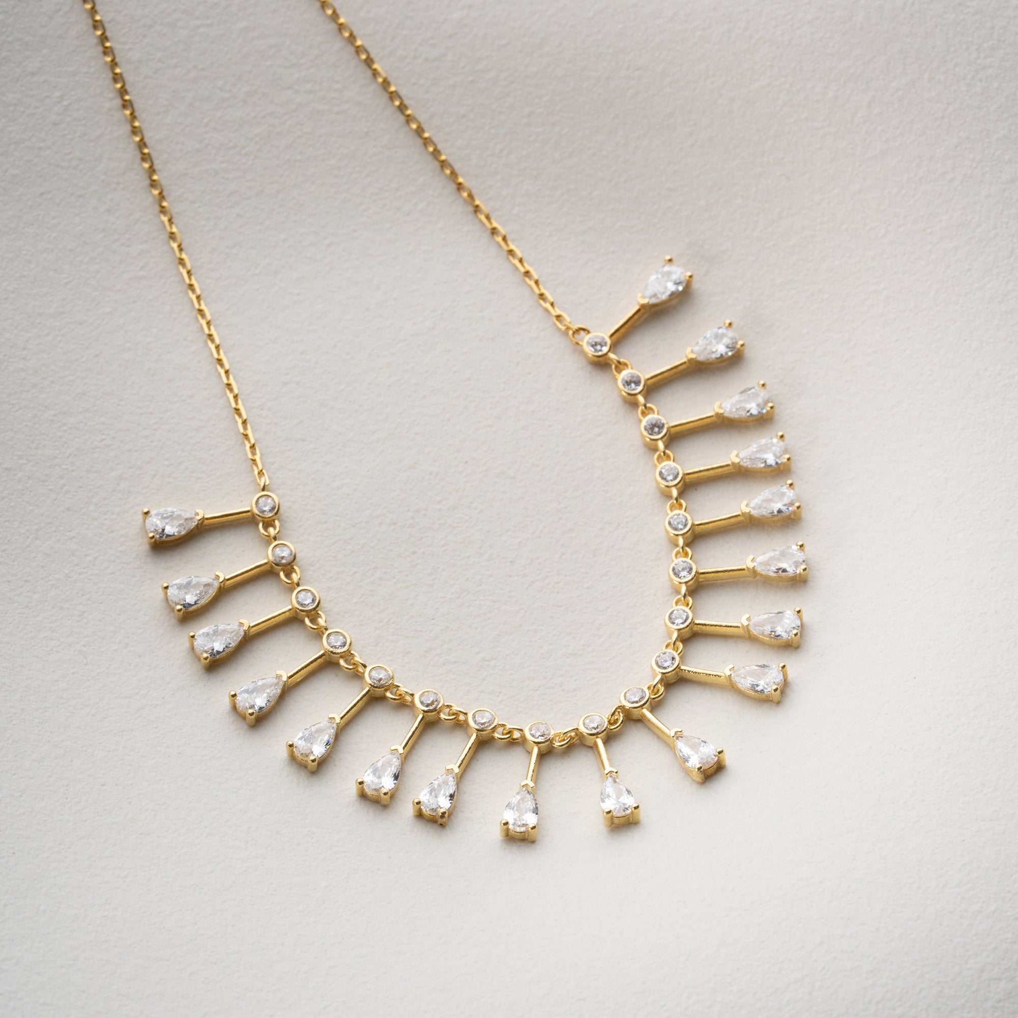 NİRİA TAŞLI KOLYE | 925 GÜMÜŞ