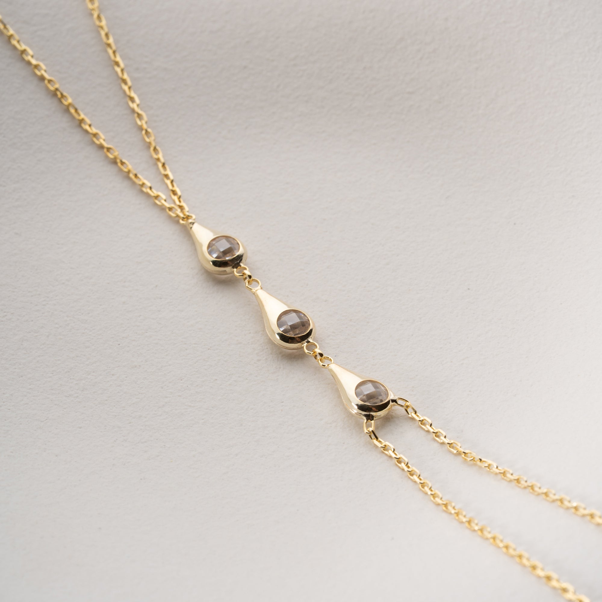 4'LÜ DAMLA TAŞ ŞAHMERAN | 925 GÜMÜŞ