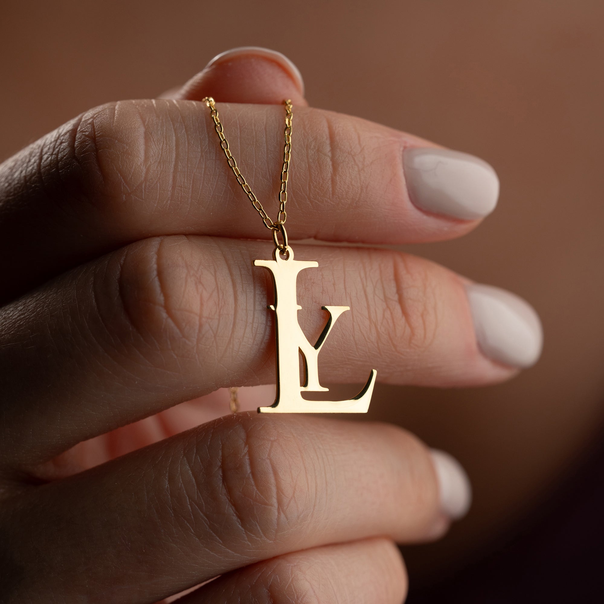 2'Lİ HARFLİ MODEL III KOLYE | 925 GÜMÜŞ