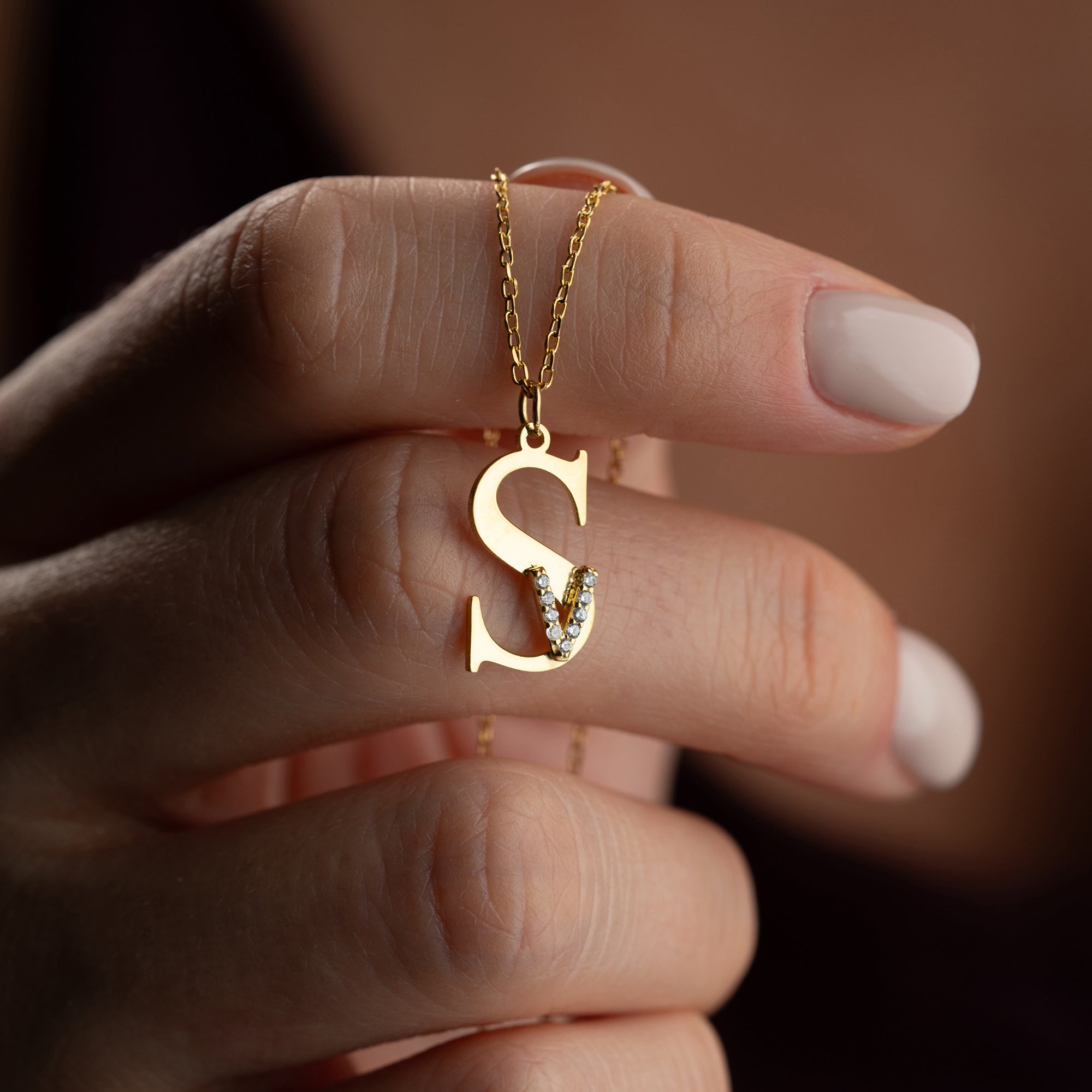 2 HARFLİ KOMBO KOLYE | 925 GÜMÜŞ