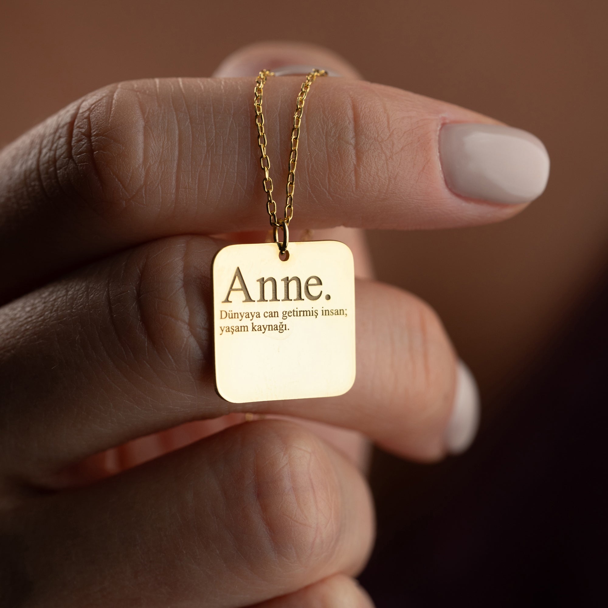 KARE ANNE KOLYESİ | 925 GÜMÜŞ