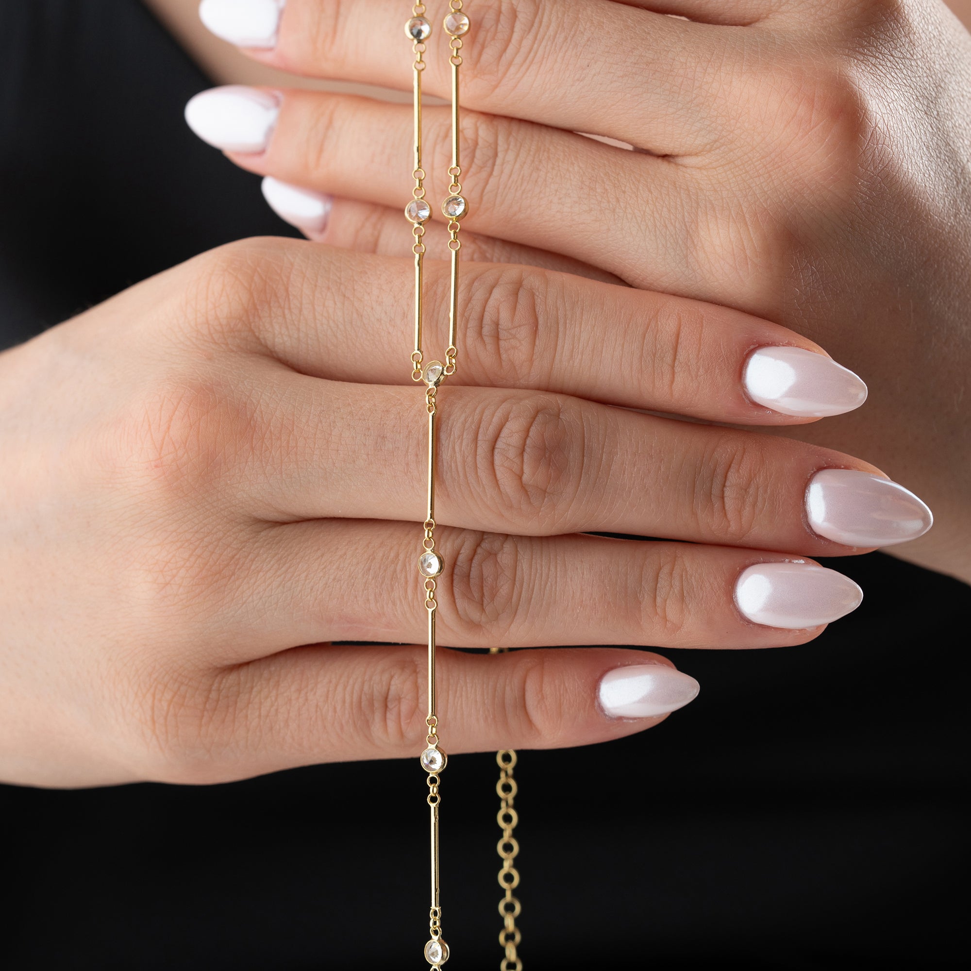 ÇUBUKLU  Y KOLYE | 925 GÜMÜŞ