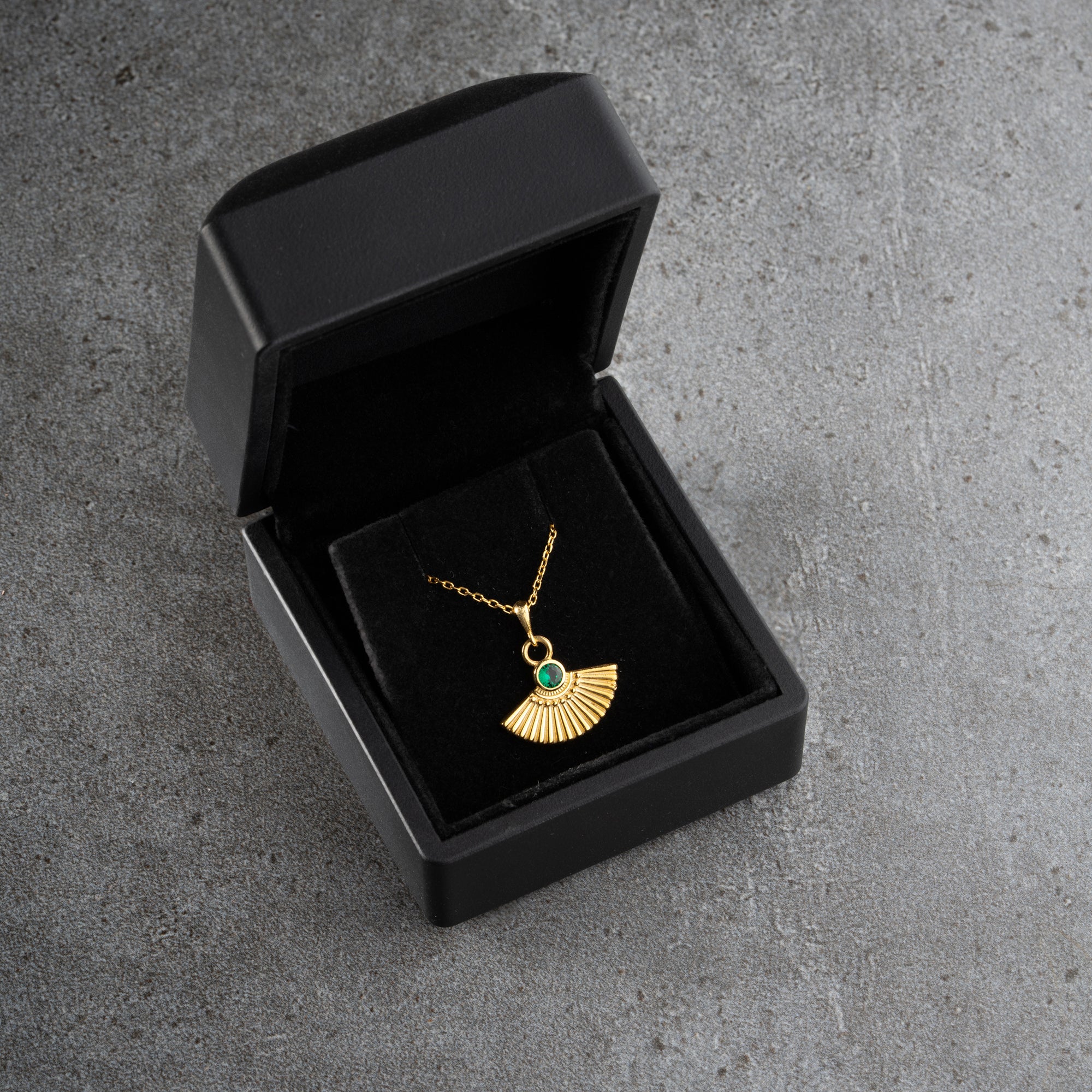 ZİRKON TAŞLI ŞEMSİYE KOLYE | 925 GÜMÜŞ