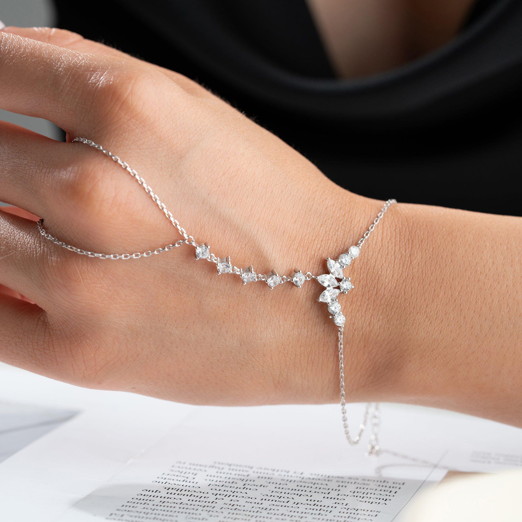 BEGONVİL ŞAHMERAN | 925 GÜMÜŞ