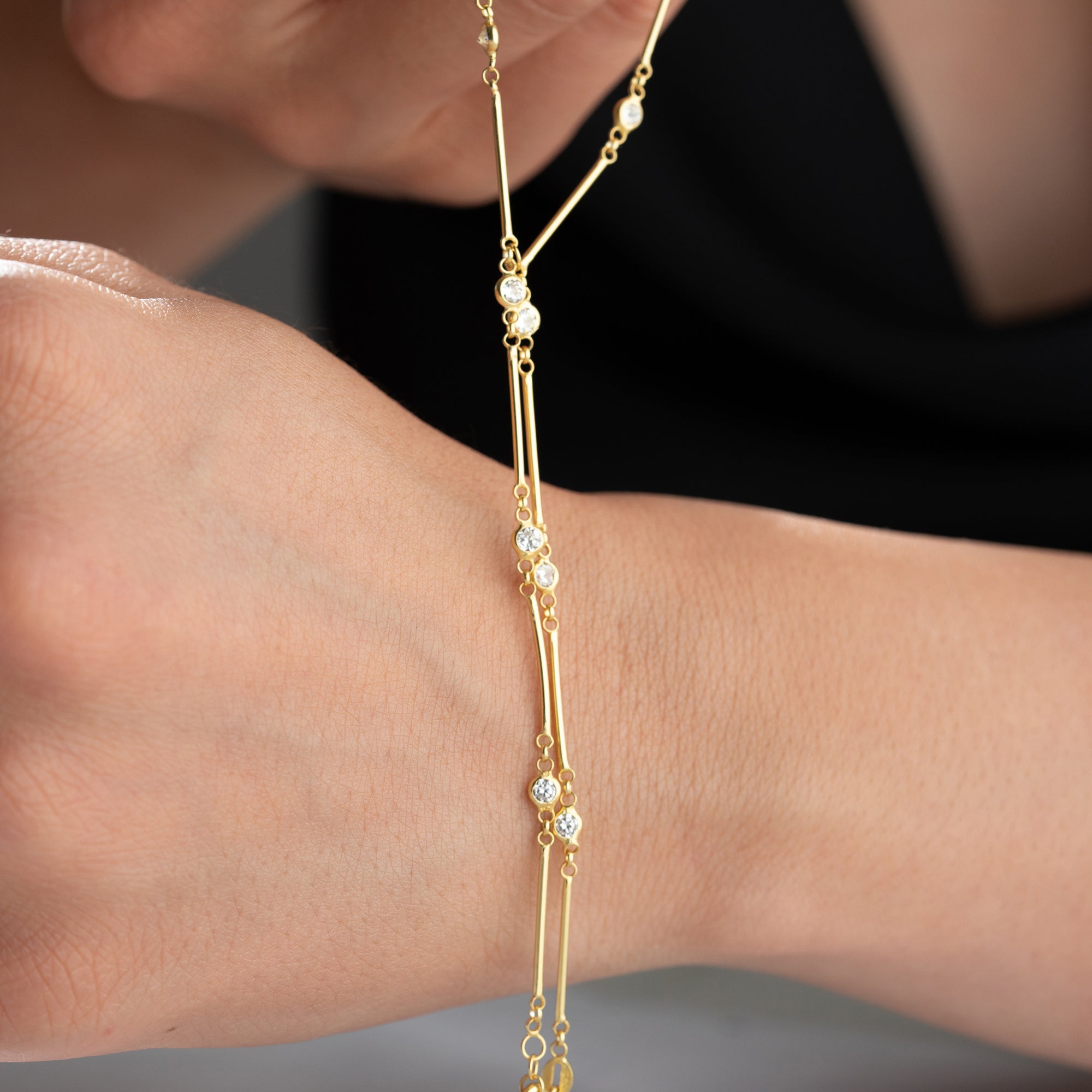 ÇUBUKLU ZİRKON ŞAHMERAN | 925 GÜMÜŞ