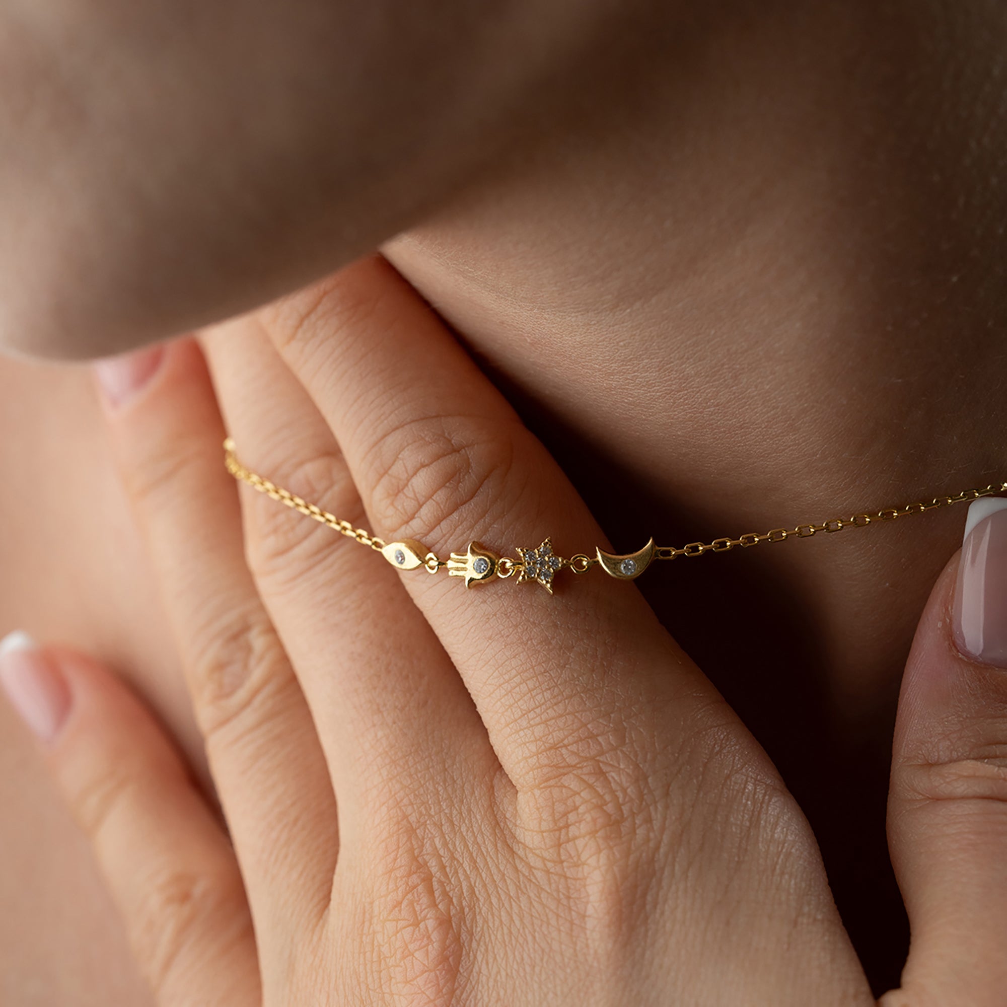 TRİO NYX KOLYE  | 925 GÜMÜŞ