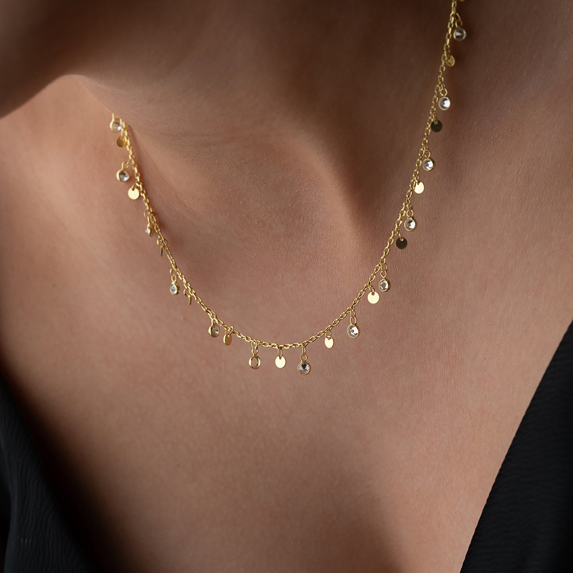 SHAKİRA KOLYE  | 925 GÜMÜŞ