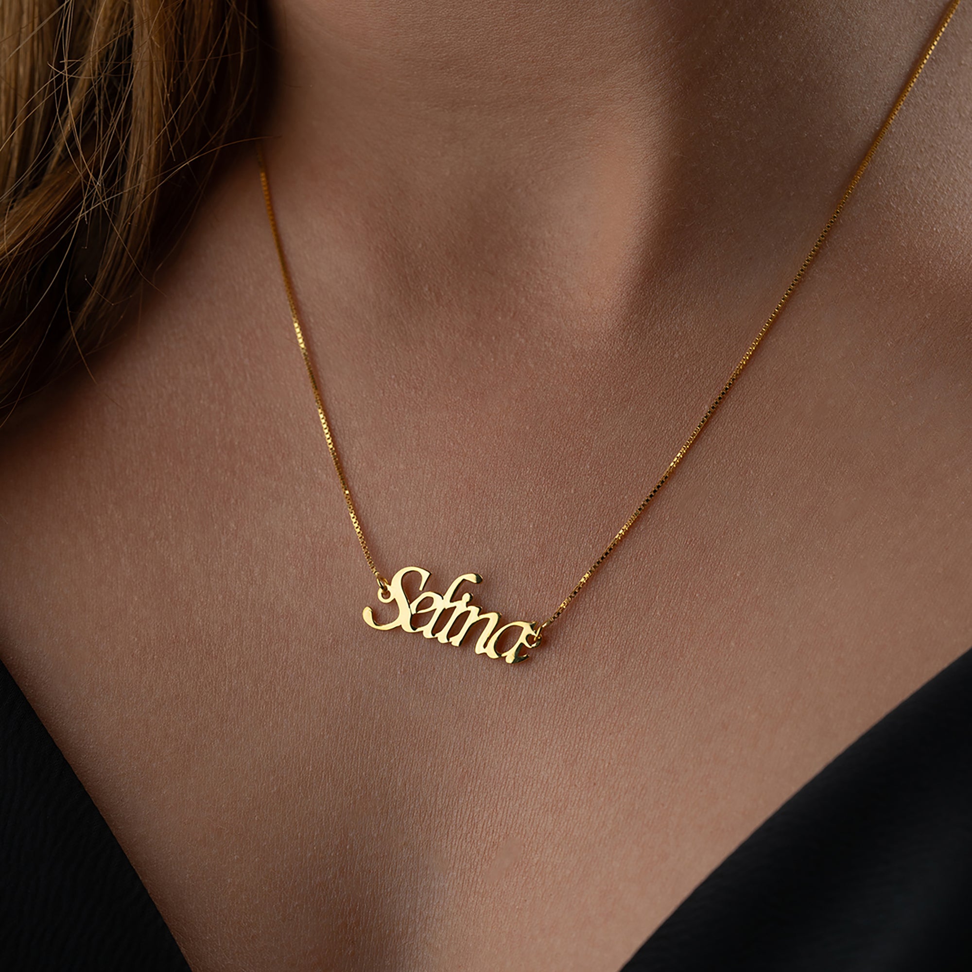 KÜP ZİNCİRLİ İSİM KOLYE | 925 GÜMÜŞ