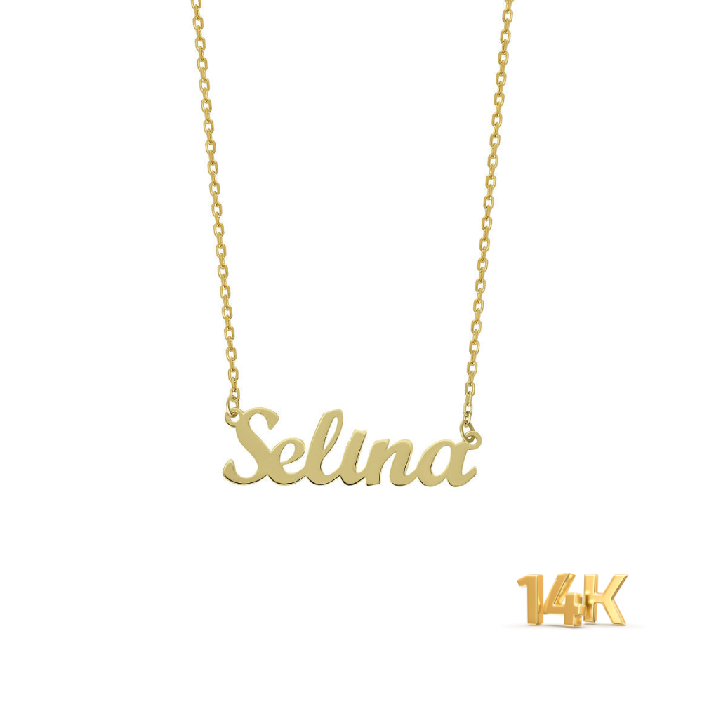 İSİMLİ KOLYE MODEL 2 | 14 AYAR ALTIN