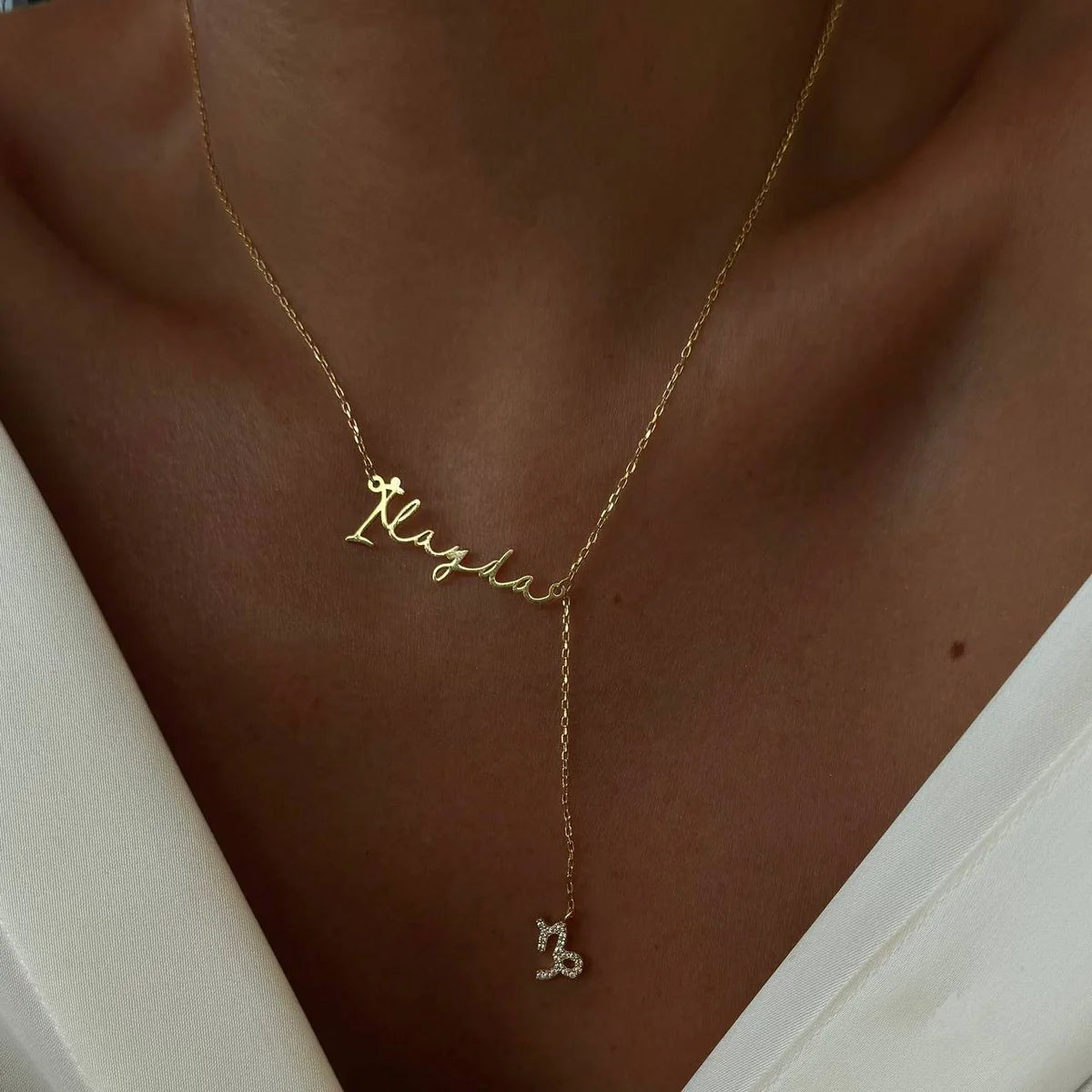 FİGÜR SALLANTILI İSİM KOLYE | 925 GÜMÜŞ