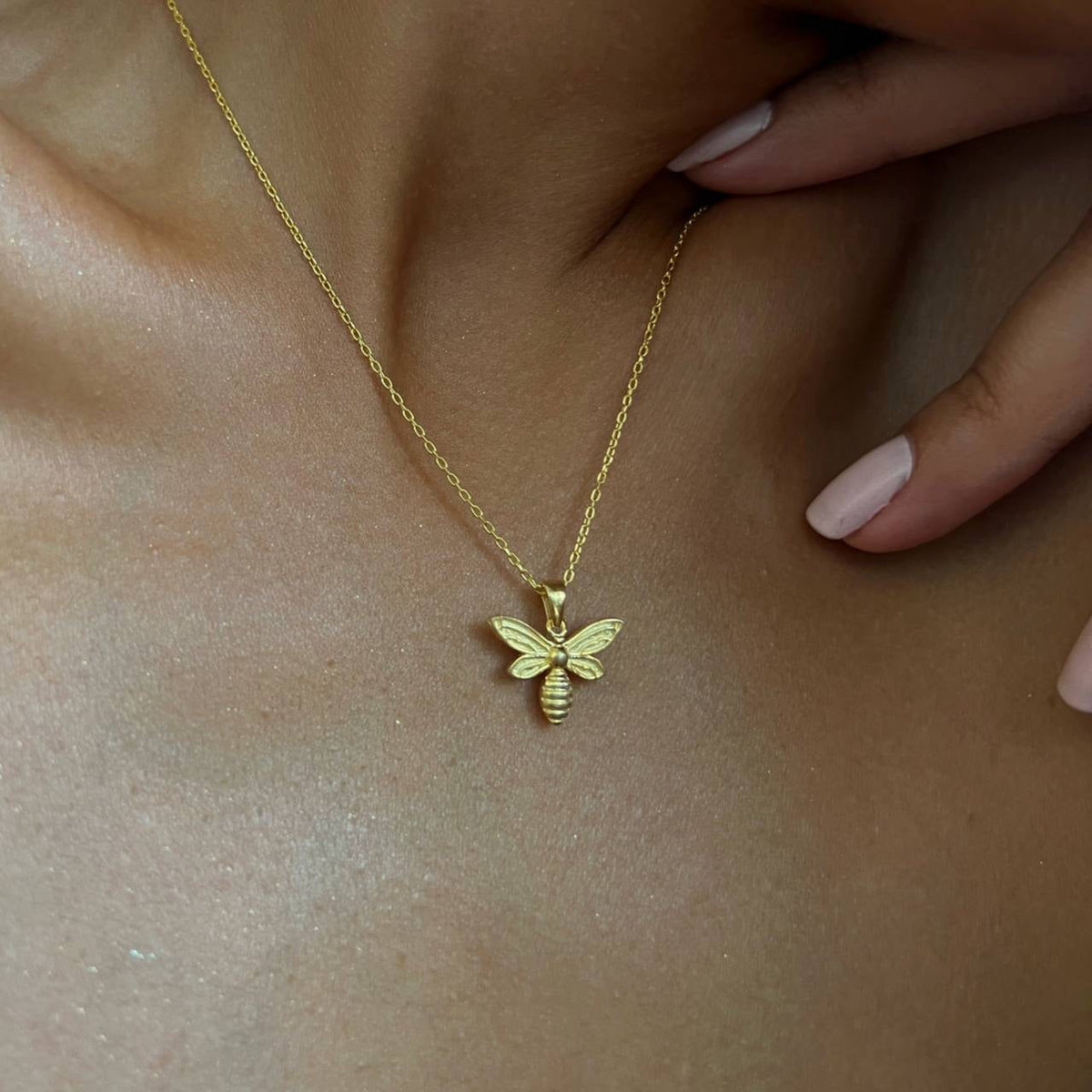 Arı Figürlü Kolye | 925 Ayar Gümüş – Jeweliay Jewelry – 5