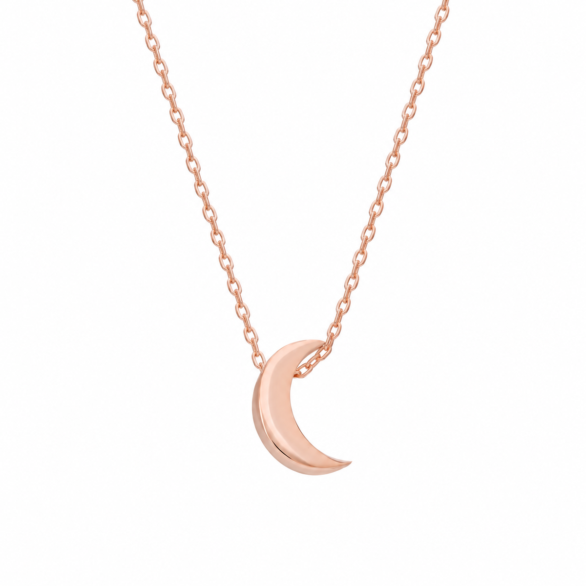 Ay Figürlü Kolye | 925 Ayar Gümüş – Jeweliay Jewelry – 3 – Rose beyaz fon #RENK_rose
