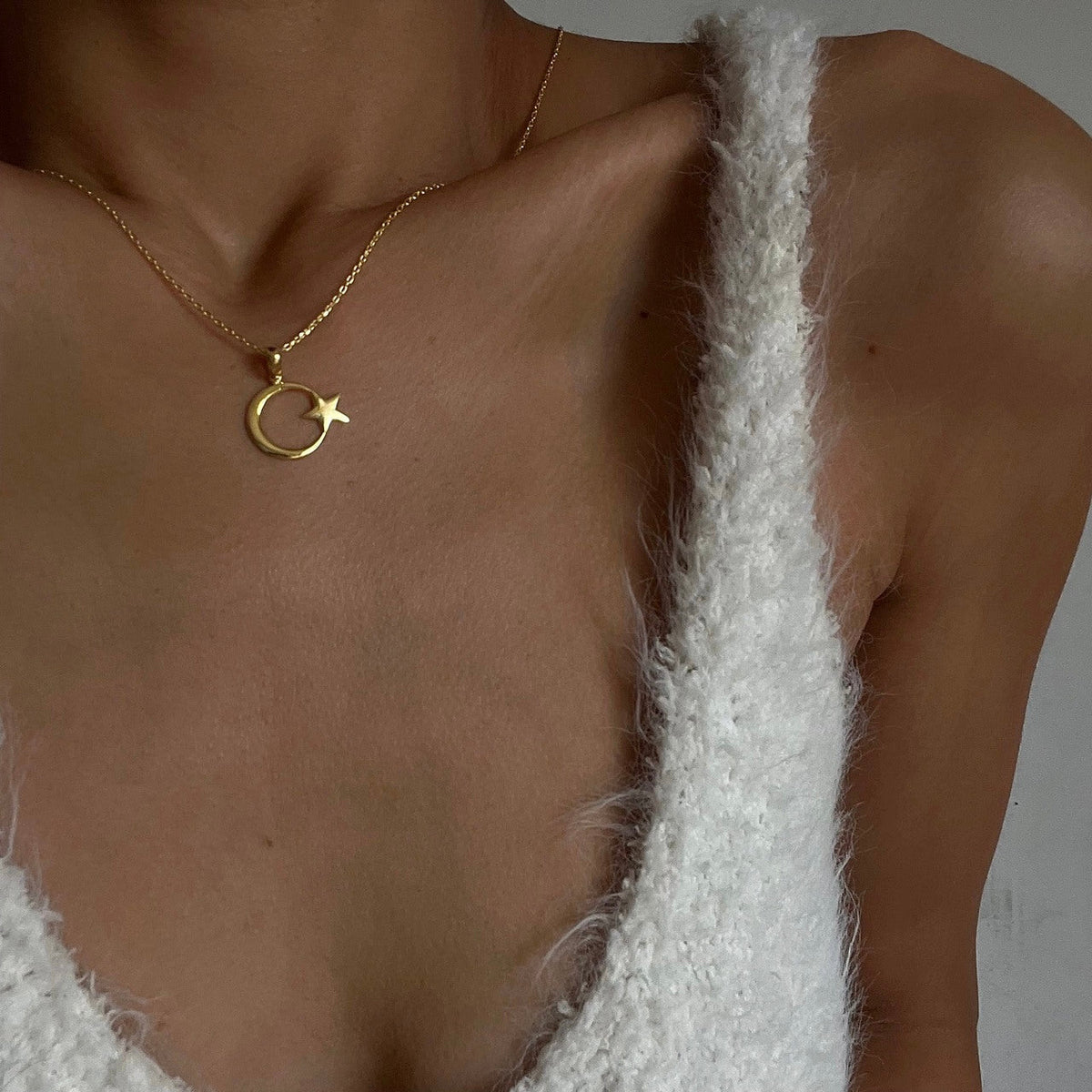 Ay Yıldız Kolye | 925 Ayar Gümüş – Jeweliay Jewelry – 10